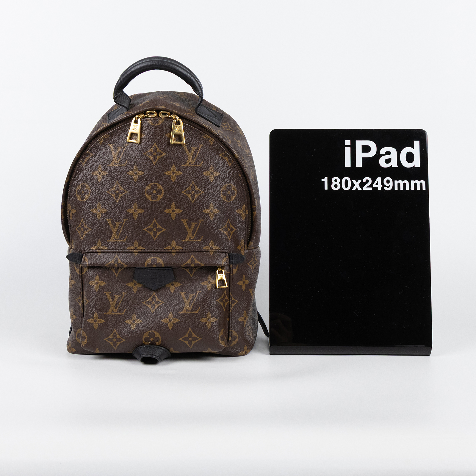 路易威登 LOUIS VUITTON Palm Springs PM 小型 牛皮鑲飾 拉鍊 後背包 M41560  防塵袋/原廠盒子