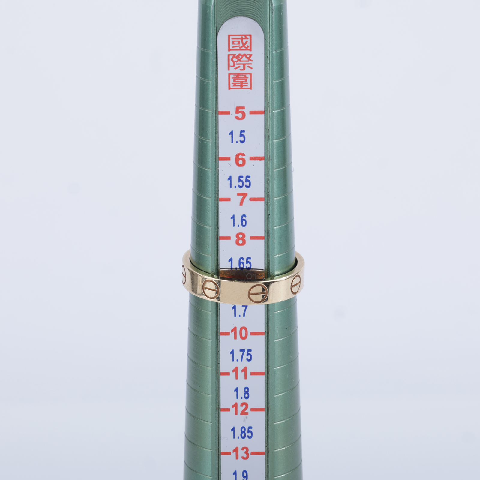 卡地亞 CARTIER Love 戒指 小型款 B4085049 YG LOVE戒指 原廠盒子/保證卡/購買證明