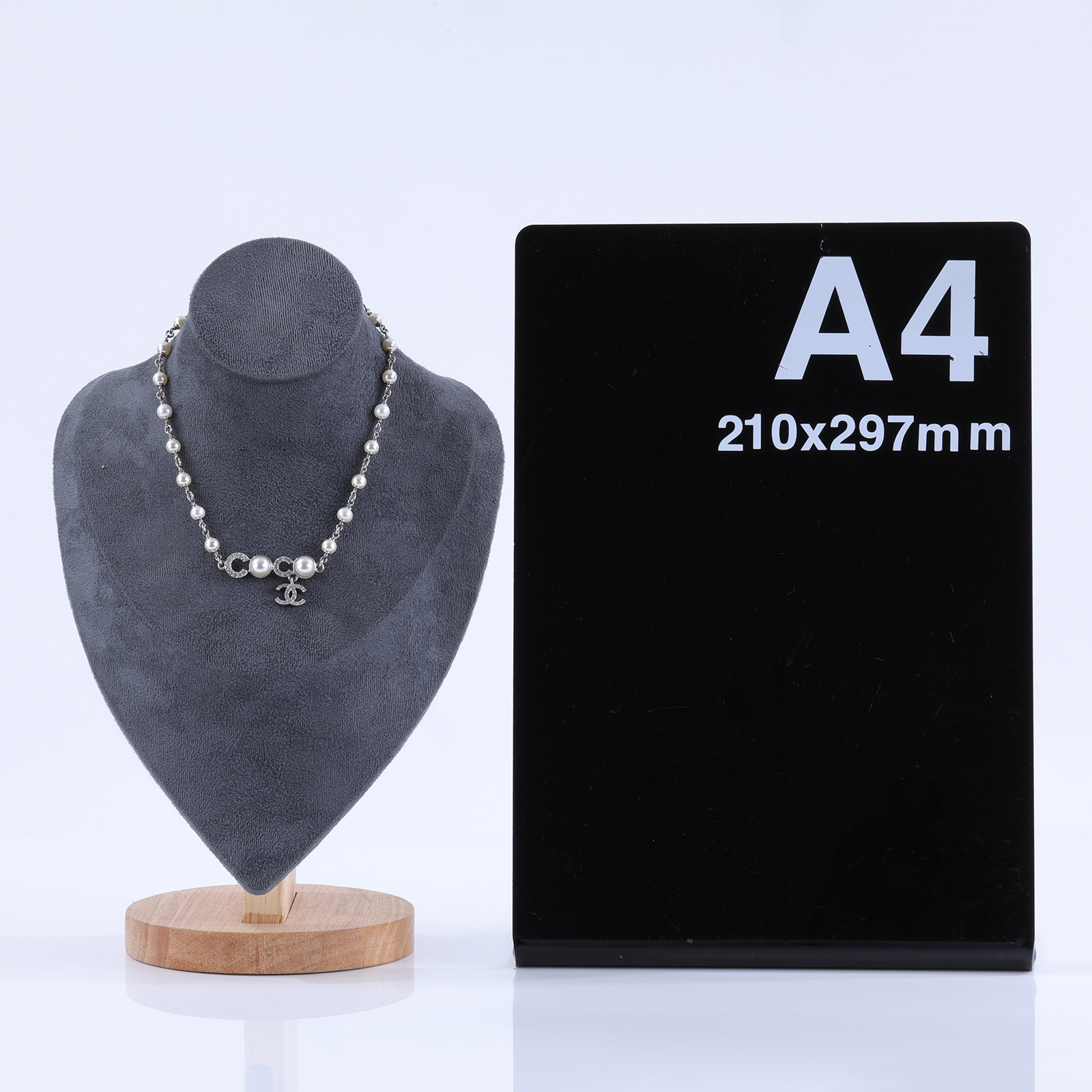 香奈兒 CHANEL CC LOGO 項鍊 頸鍊 鎖骨鍊 ABF721 B20572I25 S 珍珠水鑽COCO頸鍊 原廠盒子