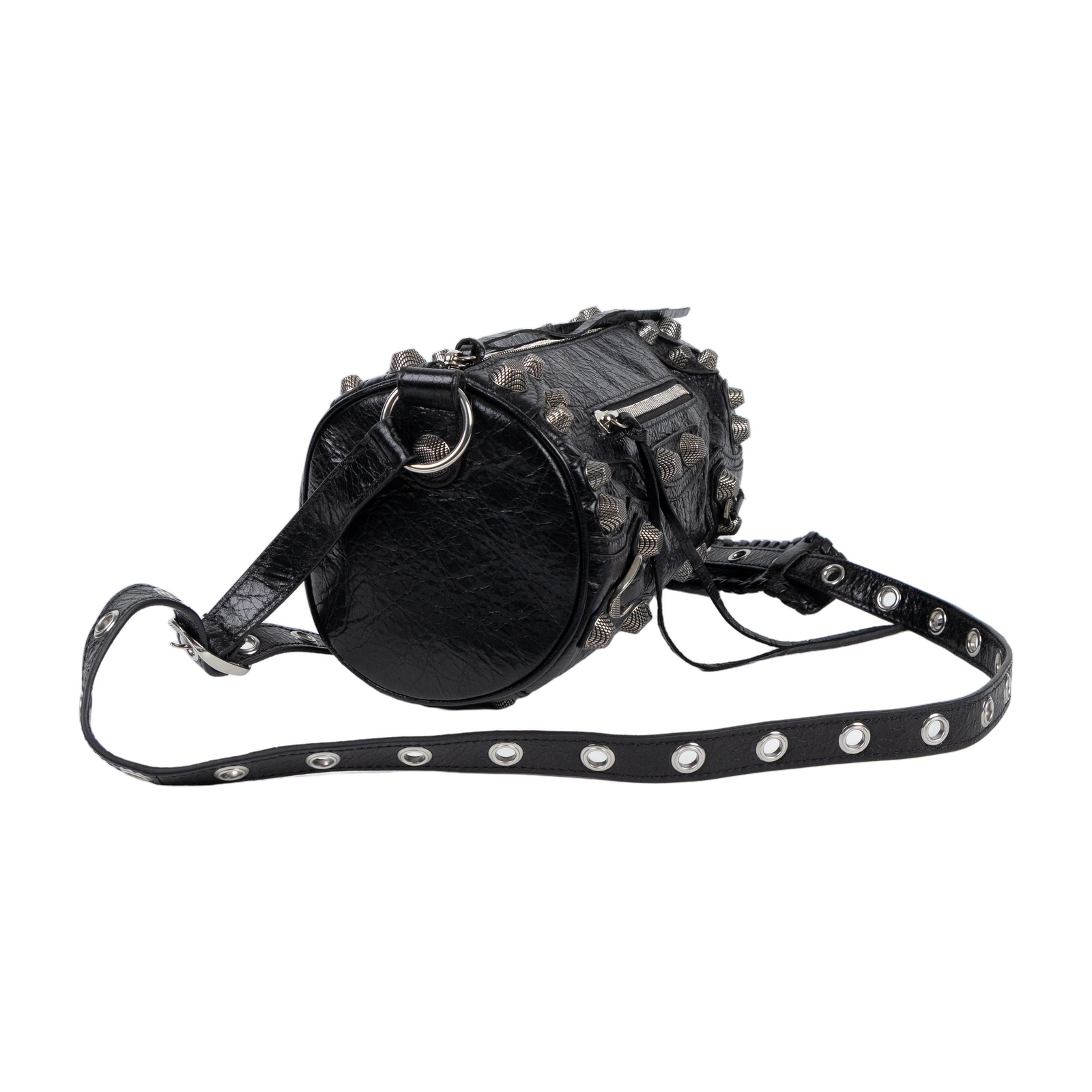 巴黎世家 BALENCIAGA Le cagole 圓筒包 771716210KR 黑Le Cagole圓筒包 防塵袋