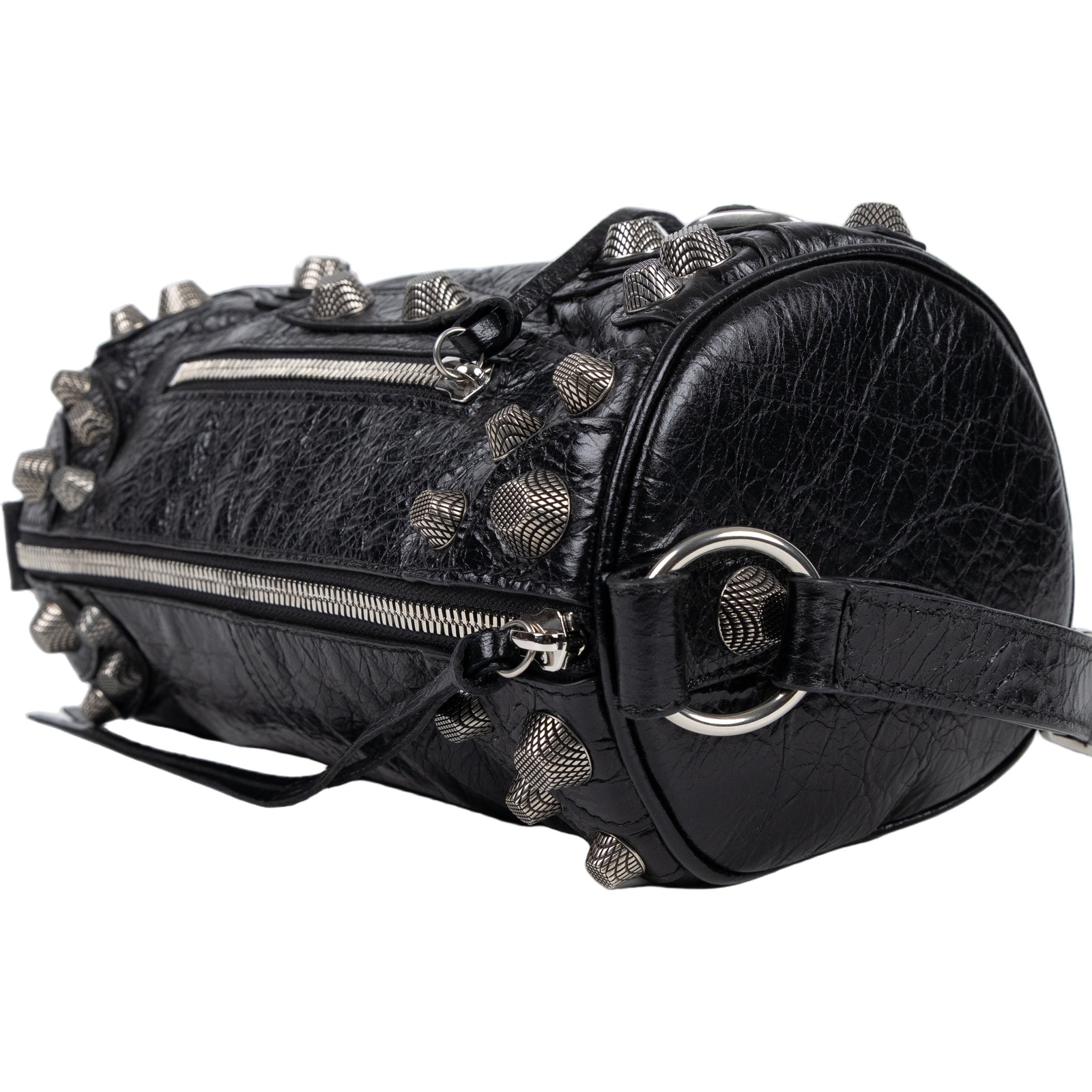 巴黎世家 BALENCIAGA Le cagole 圓筒包 771716210KR 黑Le Cagole圓筒包 防塵袋