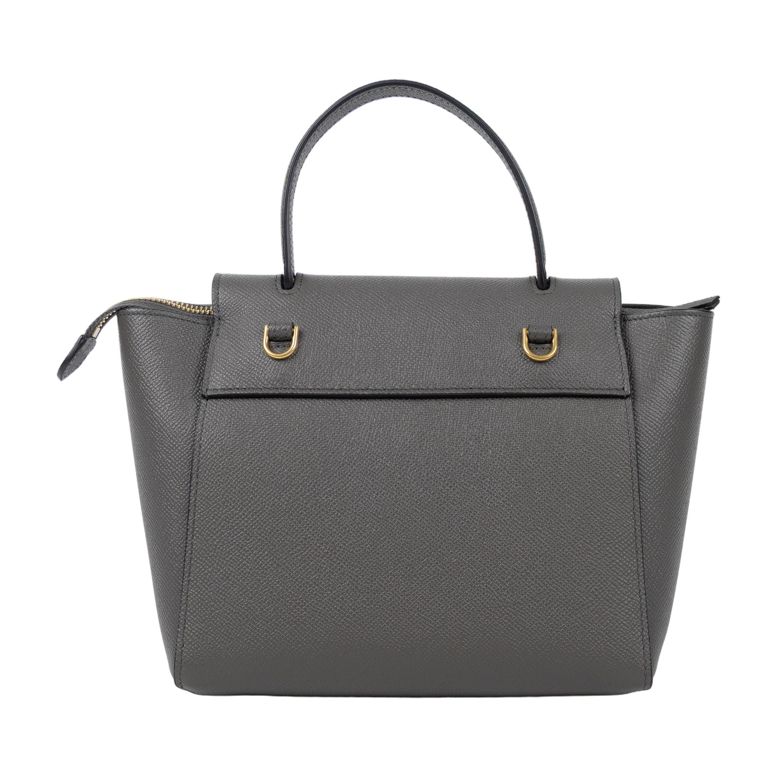 思琳 CELINE 珠地小牛皮 袖珍型 Belt 手袋 189003ZVA 鐵灰BELT BAG 鯰魚包 NANO 防塵袋/背帶/購買證明