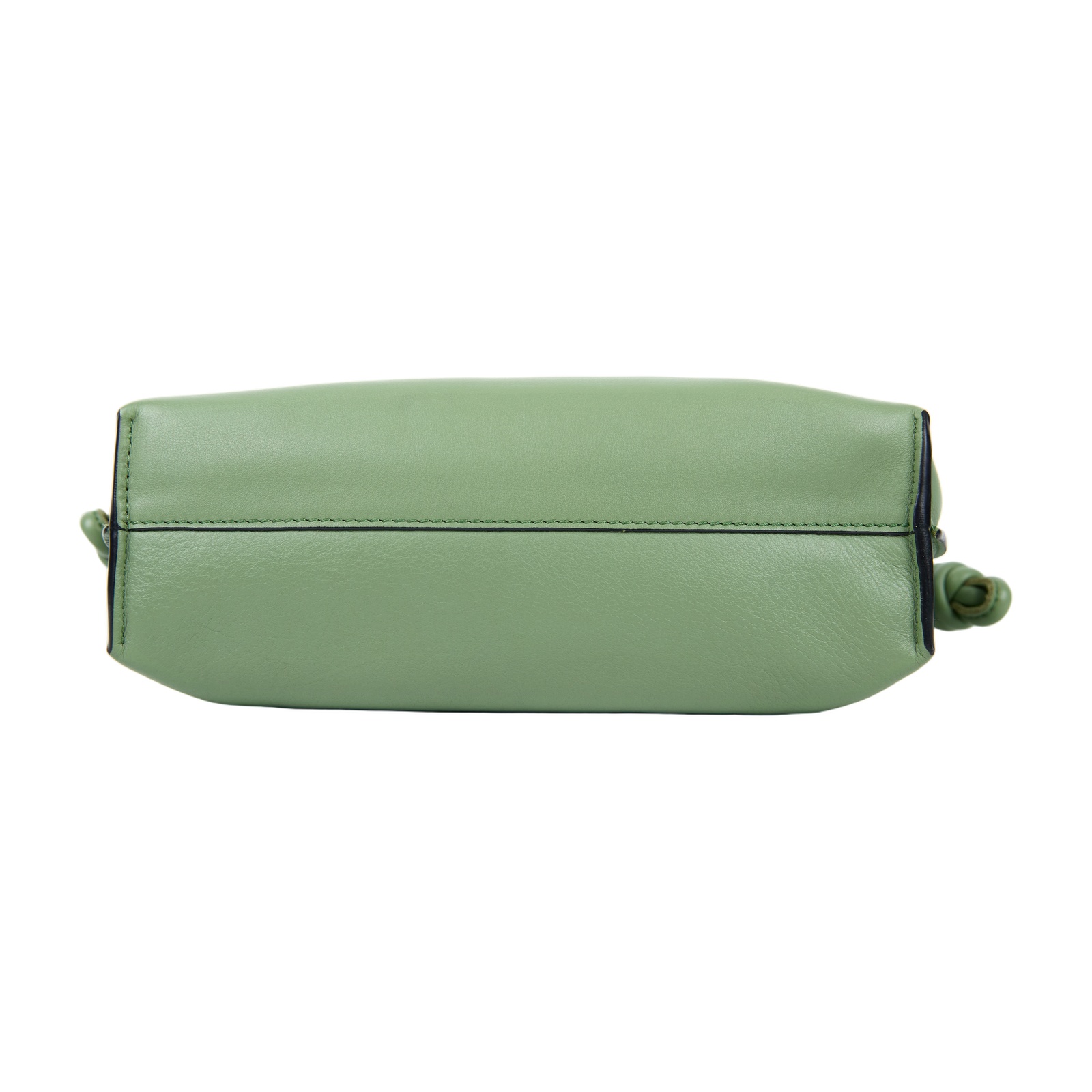 羅意威 LOEWE Mini Flamenco clutch 小牛皮 迷你 肩背包  綠FLAMENCO MINI 防塵袋