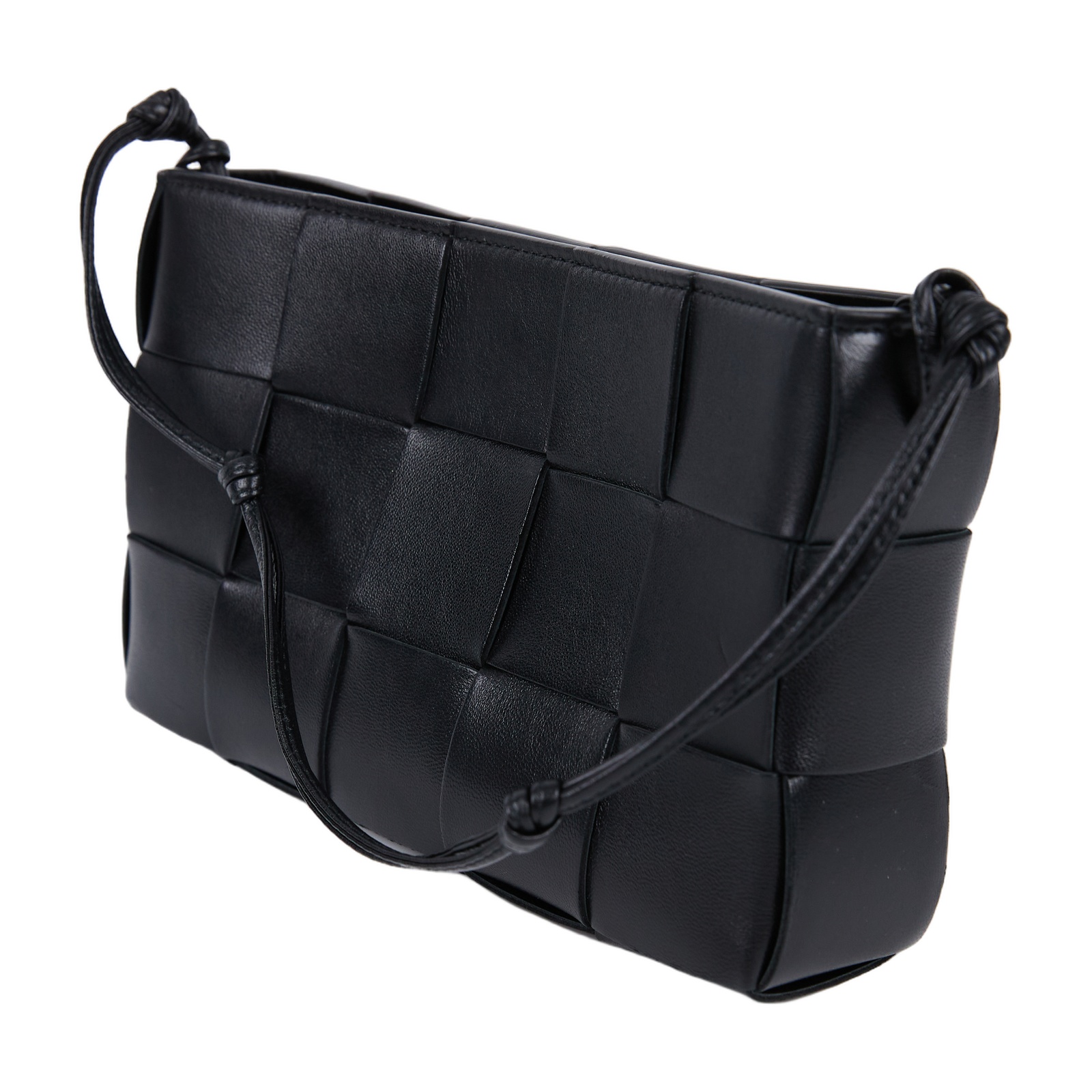 寶緹嘉 BOTTEGA VENETA Cassette 肩背包 腋下包 中型 730543VCQC4 黑 5X3  單肩包 防塵袋