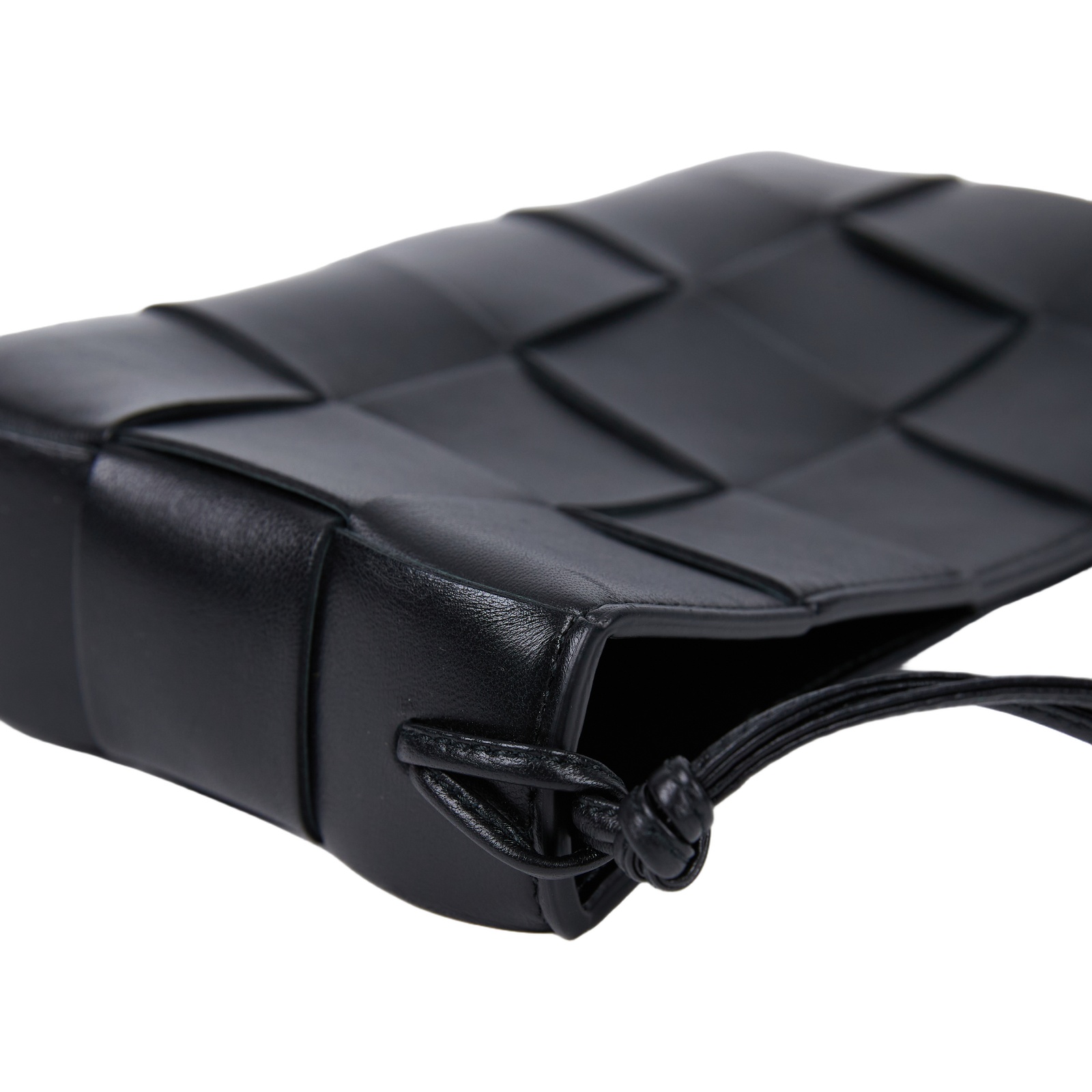 寶緹嘉 BOTTEGA VENETA Cassette 肩背包 腋下包 中型 730543VCQC4 黑 5X3  單肩包 防塵袋