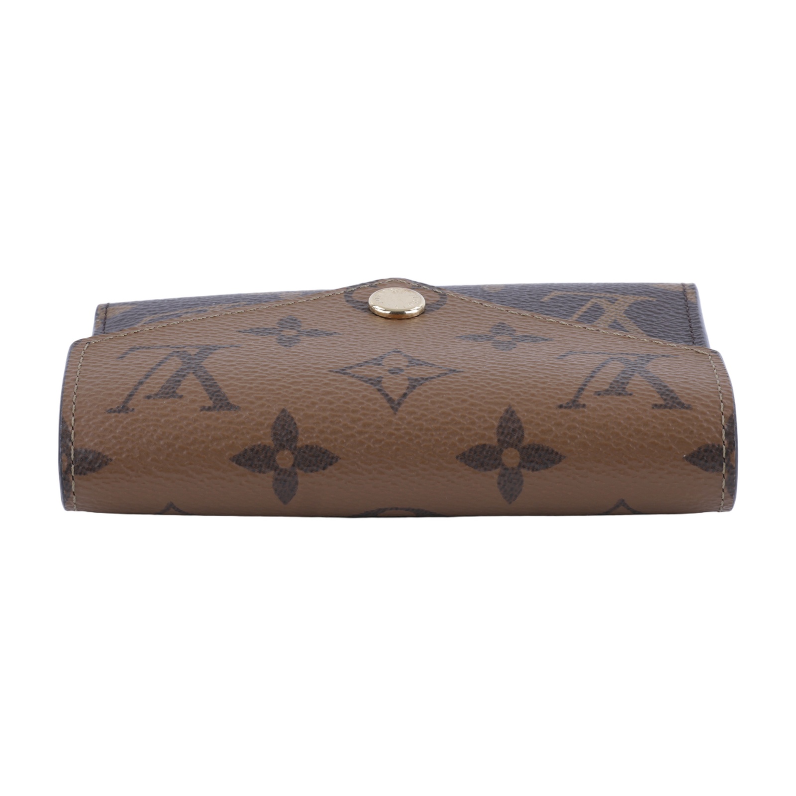 路易威登 LOUIS VUITTON Victorine 錢包 Reverse塗層帆布 M81557 晶片款 VICTORINE雙色短夾 原廠盒子/防塵袋