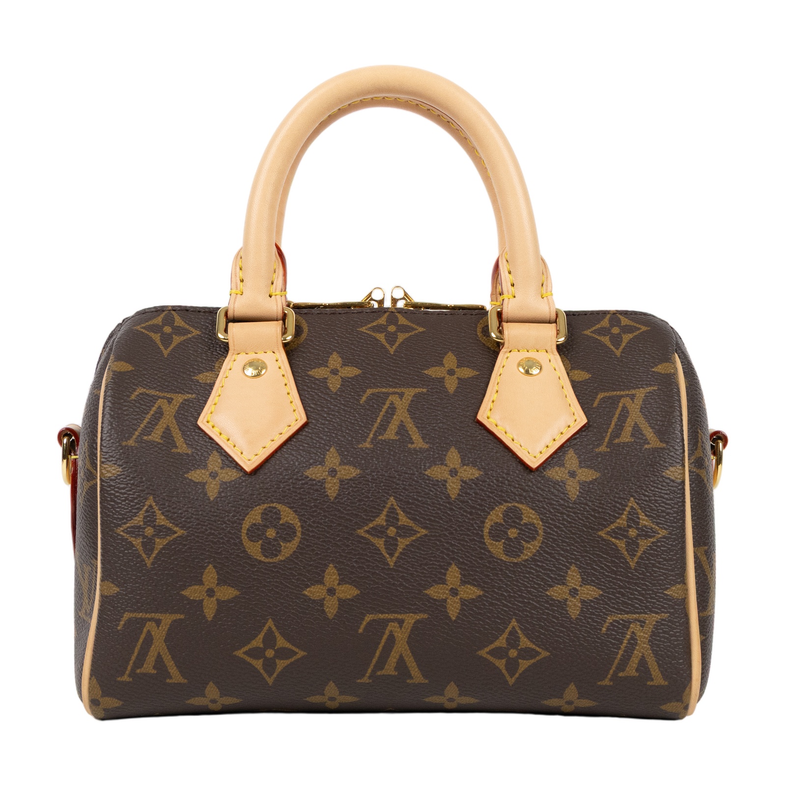 路易威登 LOUIS VUITTON Speedy Bandoulière  20 原花 手提 斜背 波士頓包 黑色 M46234 晶片款  原廠盒子/防塵袋/購買證明/背帶/鎖組