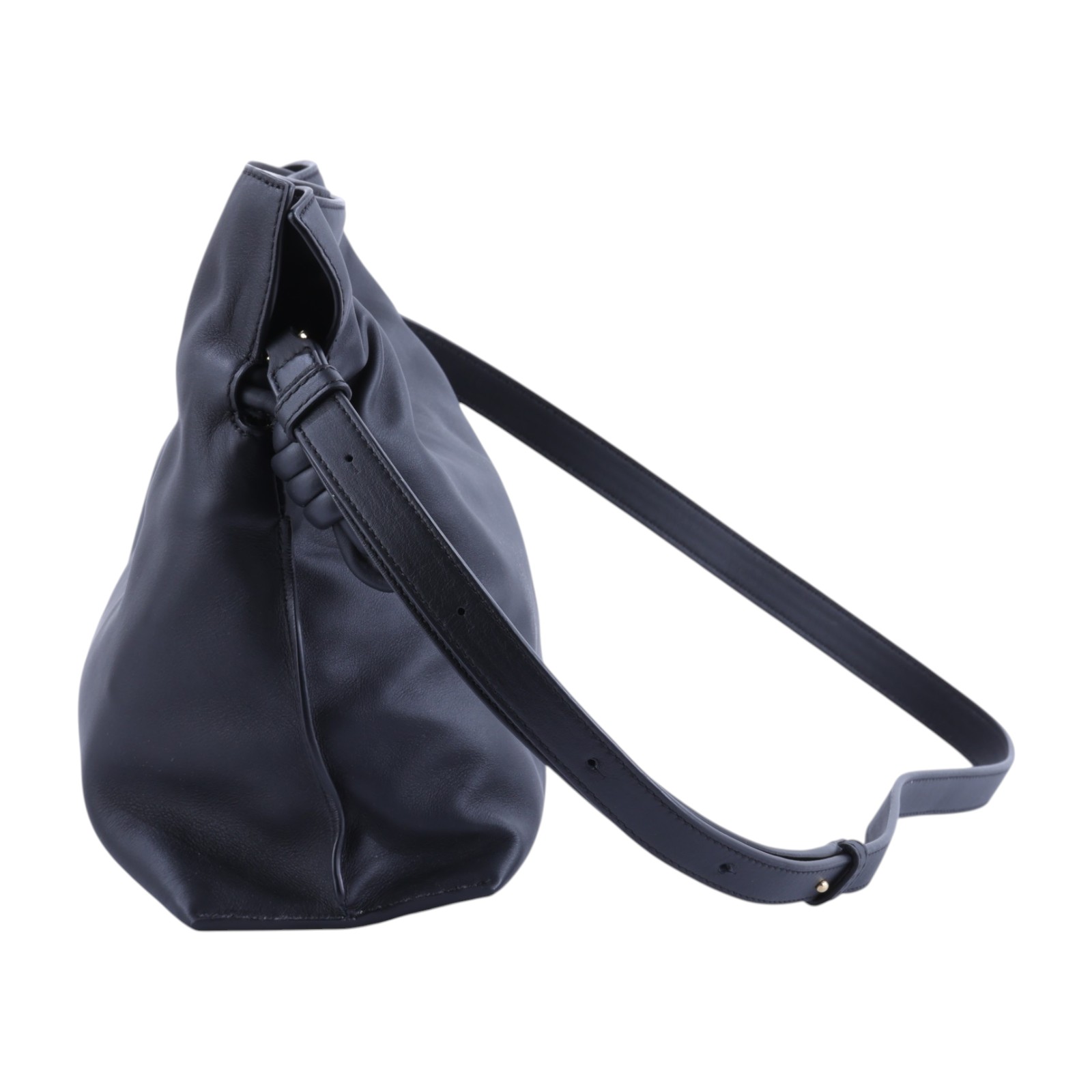 羅意威 LOEWE Flamenco Medium 中型 A411FC1XD4 黑FLAMENCO 中 防塵袋/購買證明/背帶