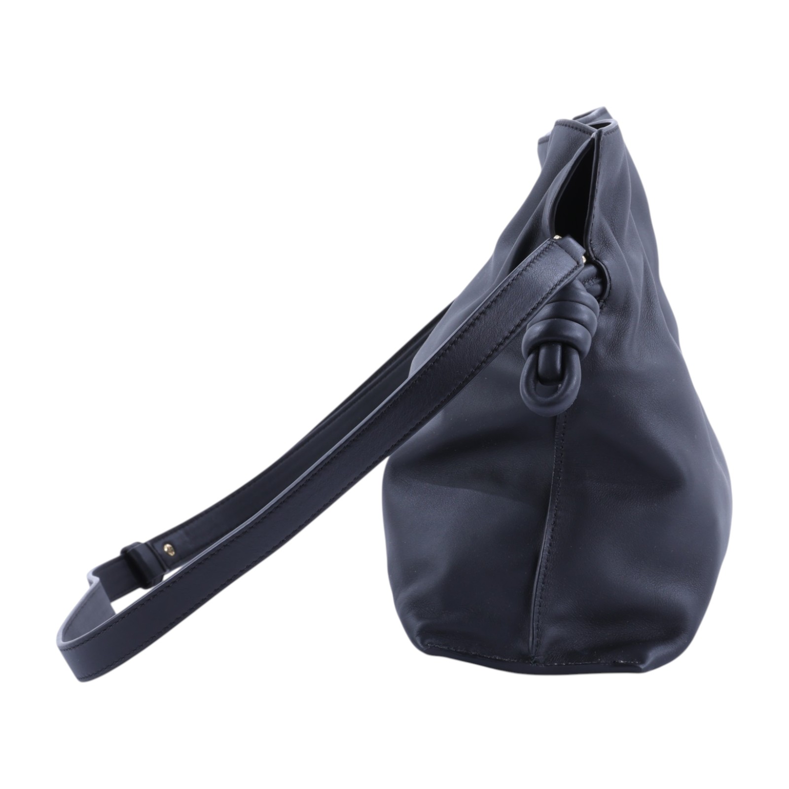 羅意威 LOEWE Flamenco Medium 中型 A411FC1XD4 黑FLAMENCO 中 防塵袋/購買證明/背帶