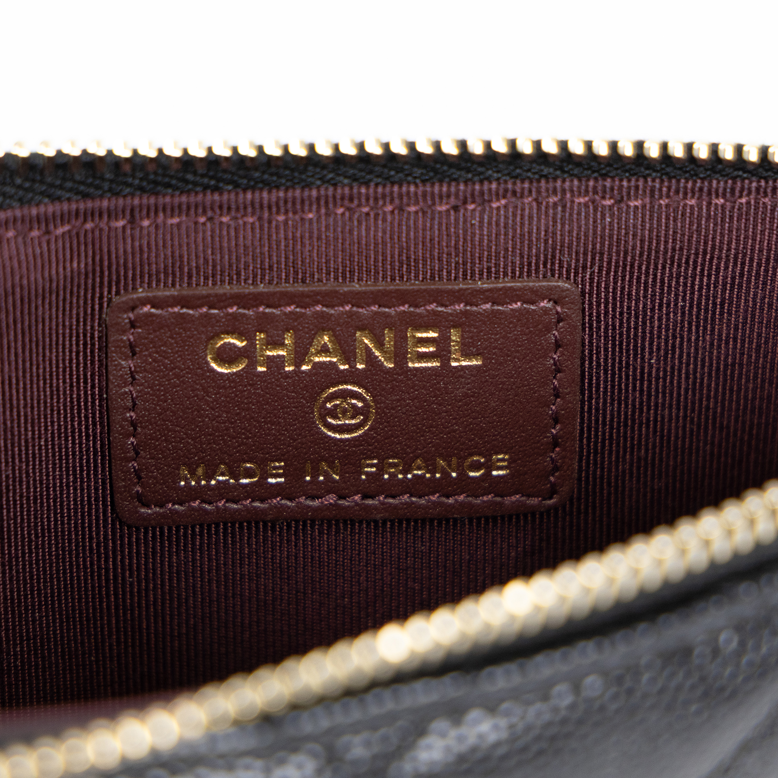香奈兒 CHANEL CC LOGO 菱格紋 卡夾 長夾 錢包 AP0225 Y33352 29開黑荔枝一字拉鍊長夾 原廠盒子/保證卡/購買證明