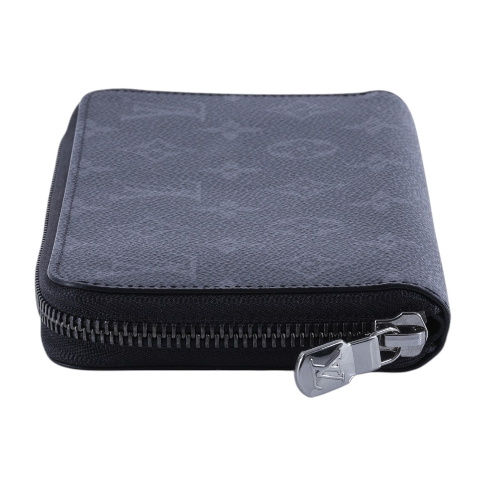 路易威登 LOUIS VUITTON 錢包 拉鍊 長夾 M11611 晶片款 黑原花拉鍊長夾 原廠盒子/防塵袋/購買證明