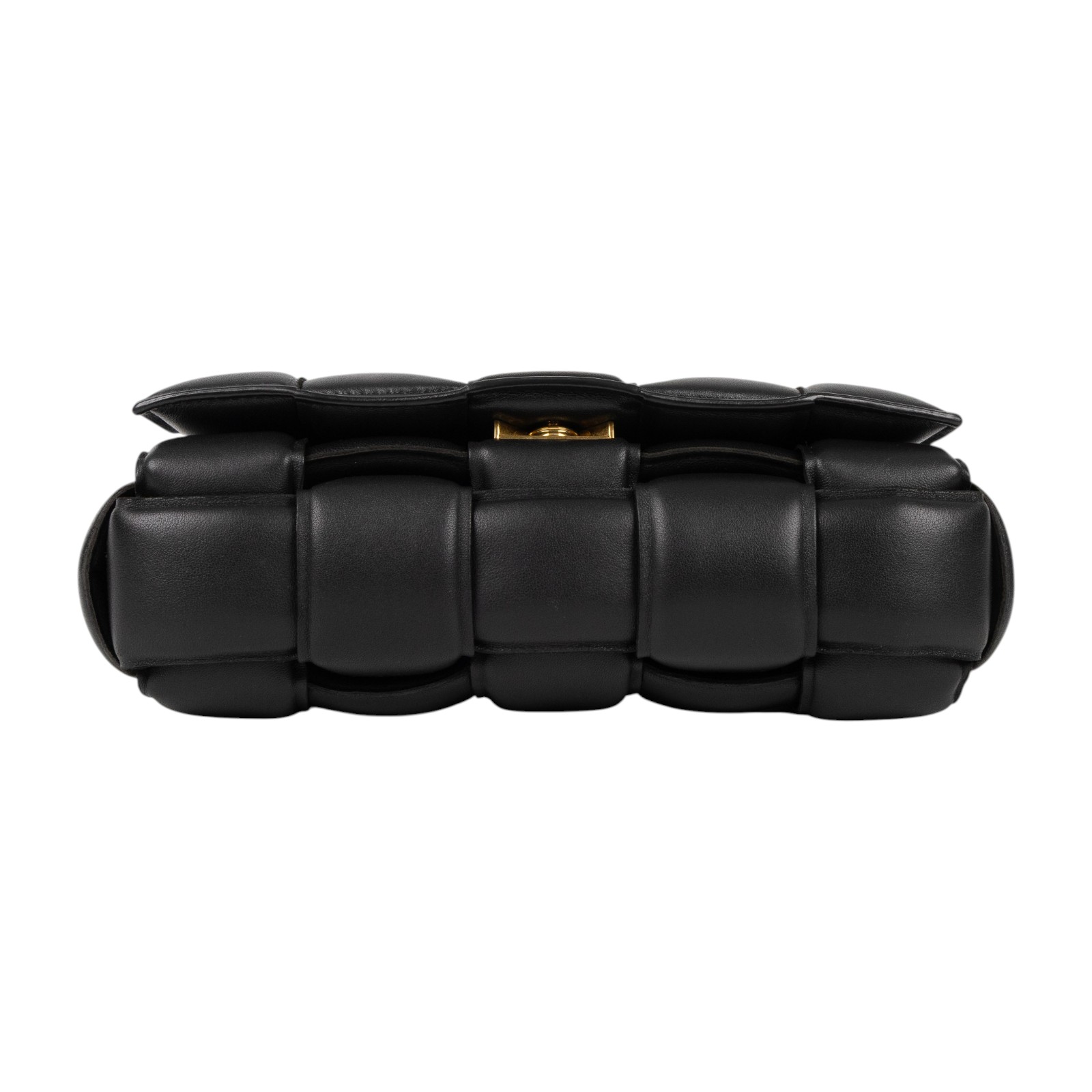 寶緹嘉 BOTTEGA VENETA Padded Cassette 枕頭編織包 591970VCQR1 黑PADDED CASSETTE 5X3 防塵袋