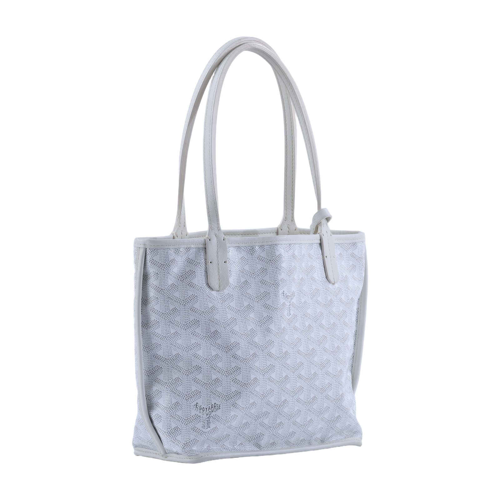 高雅德 GOYARD Anjou Mini Bag 托特包 ANJOUSMINCG 白ANJOU MINI 防塵袋/內袋