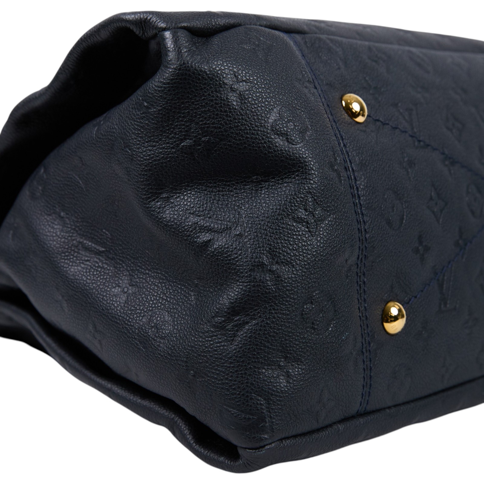 路易威登 LOUIS VUITTON Artsy MM 手提包 Monogram Empreinte M41066 黑壓紋ARTSY MM 鑰匙圈吊繩