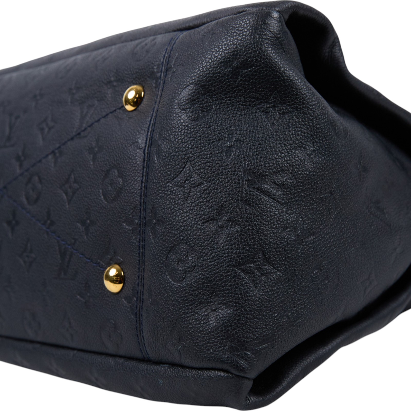路易威登 LOUIS VUITTON Artsy MM 手提包 Monogram Empreinte M41066 黑壓紋ARTSY MM 鑰匙圈吊繩