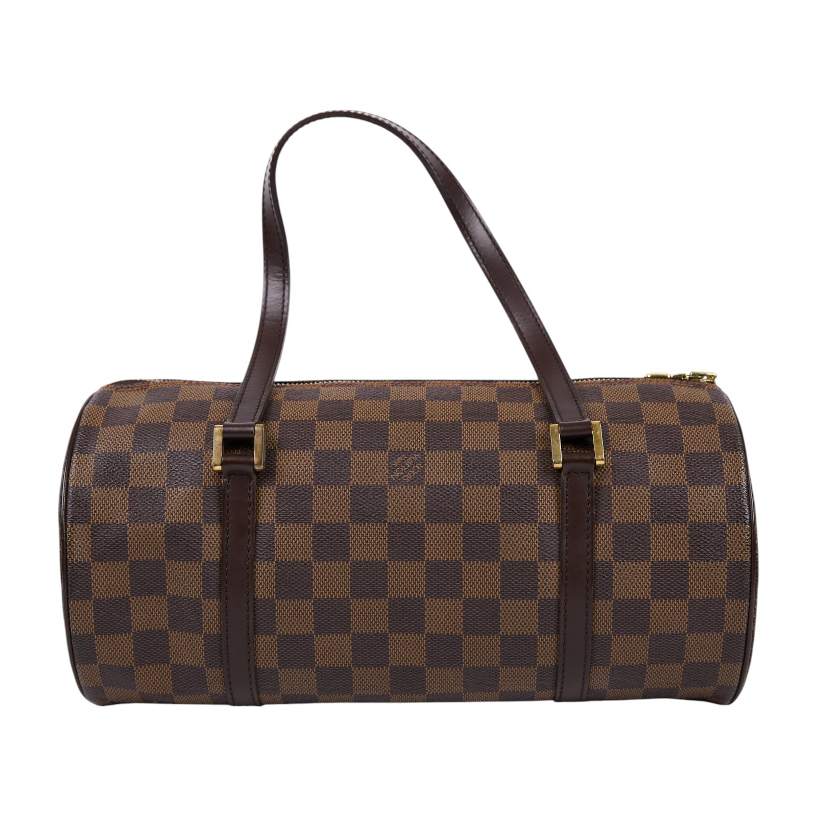 路易威登 LOUIS VUITTON Papillon 30 棋盤格 圓筒 手提包 N51303 棋盤PAPILLON GM 小包