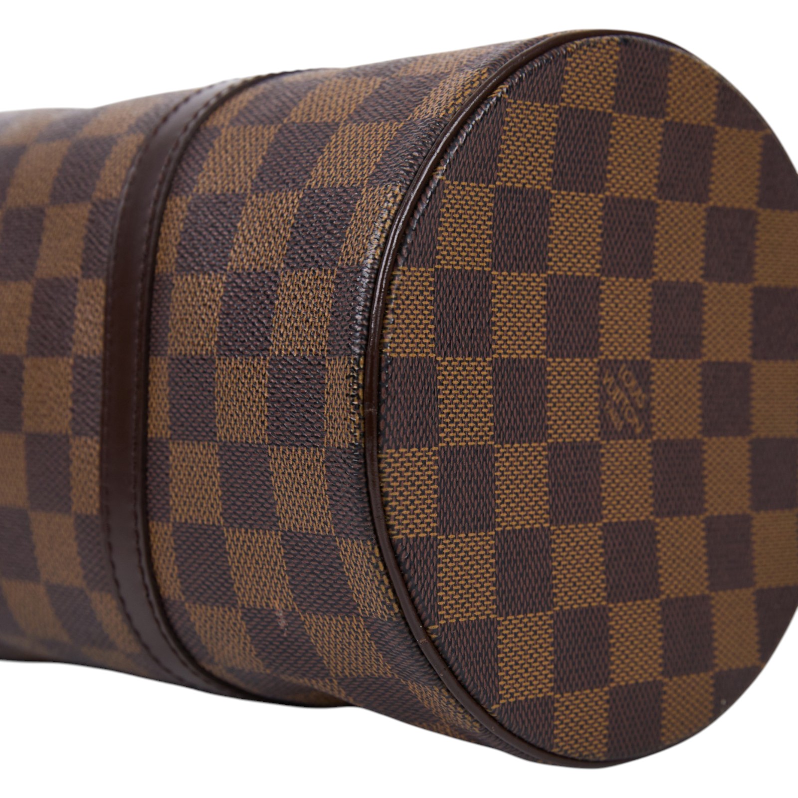 路易威登 LOUIS VUITTON Papillon 30 棋盤格 圓筒 手提包 N51303 棋盤PAPILLON GM 小包