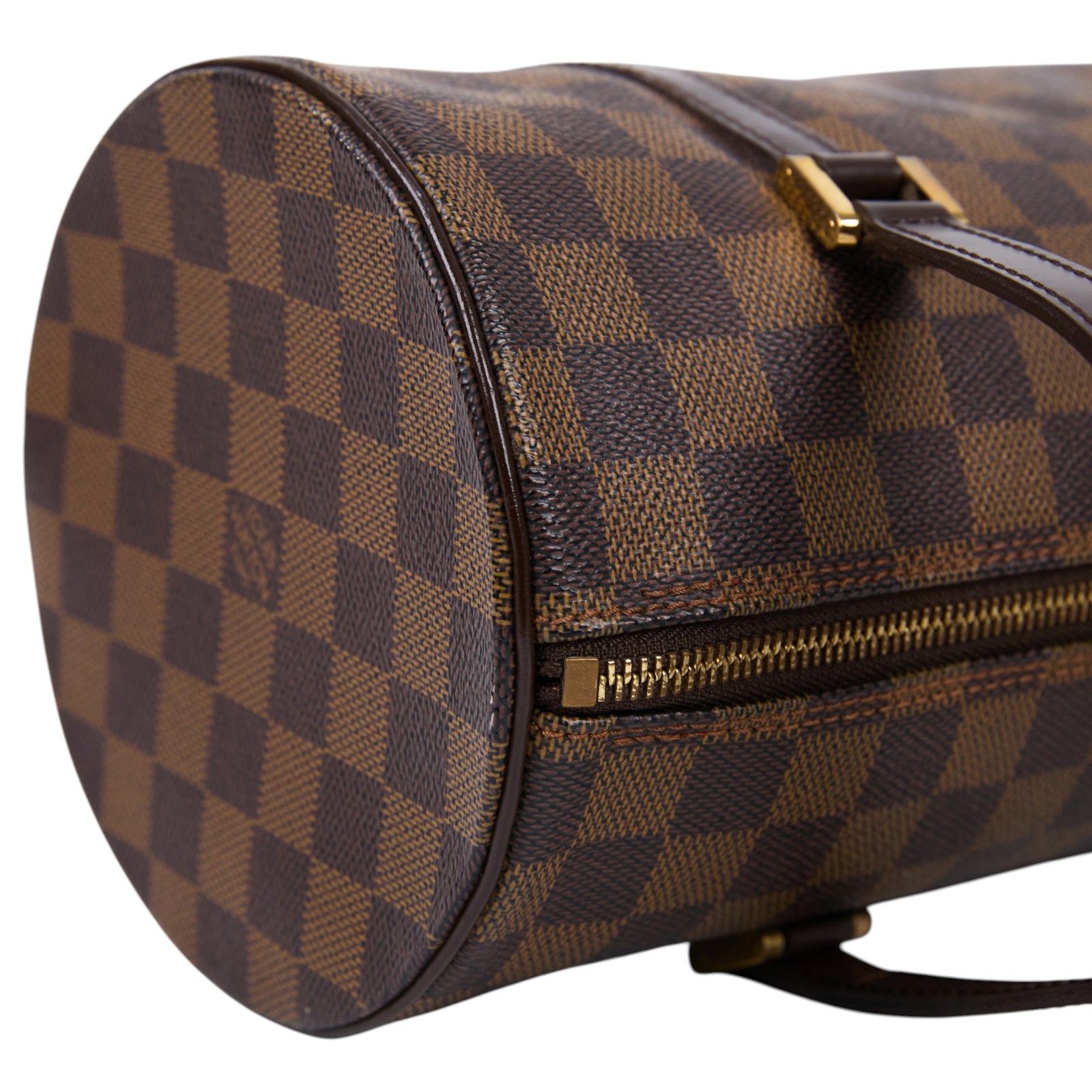 路易威登 LOUIS VUITTON Papillon 30 棋盤格 圓筒 手提包 N51303 棋盤PAPILLON GM 小包