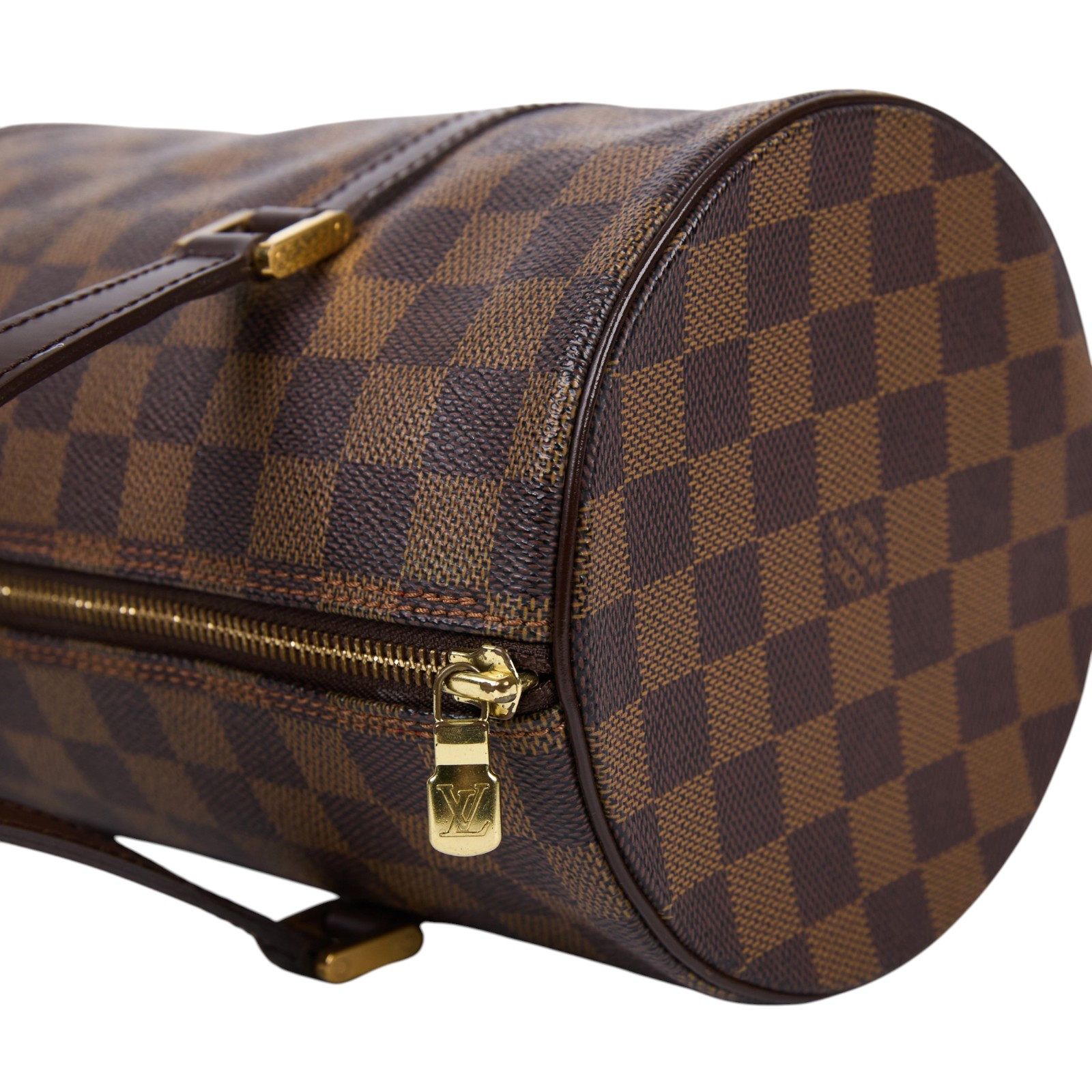 路易威登 LOUIS VUITTON Papillon 30 棋盤格 圓筒 手提包 N51303 棋盤PAPILLON GM 小包