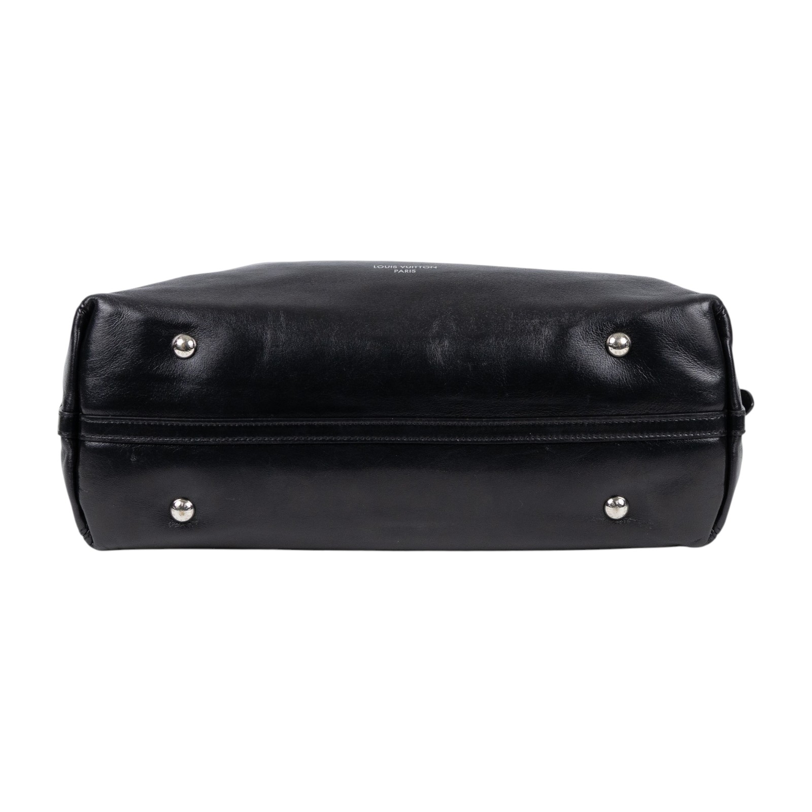 路易威登 LOUIS VUITTON CarryAll Vibe MM 手提 肩背包 黑色 M25143 晶片款  原廠盒子/內袋/購買證明