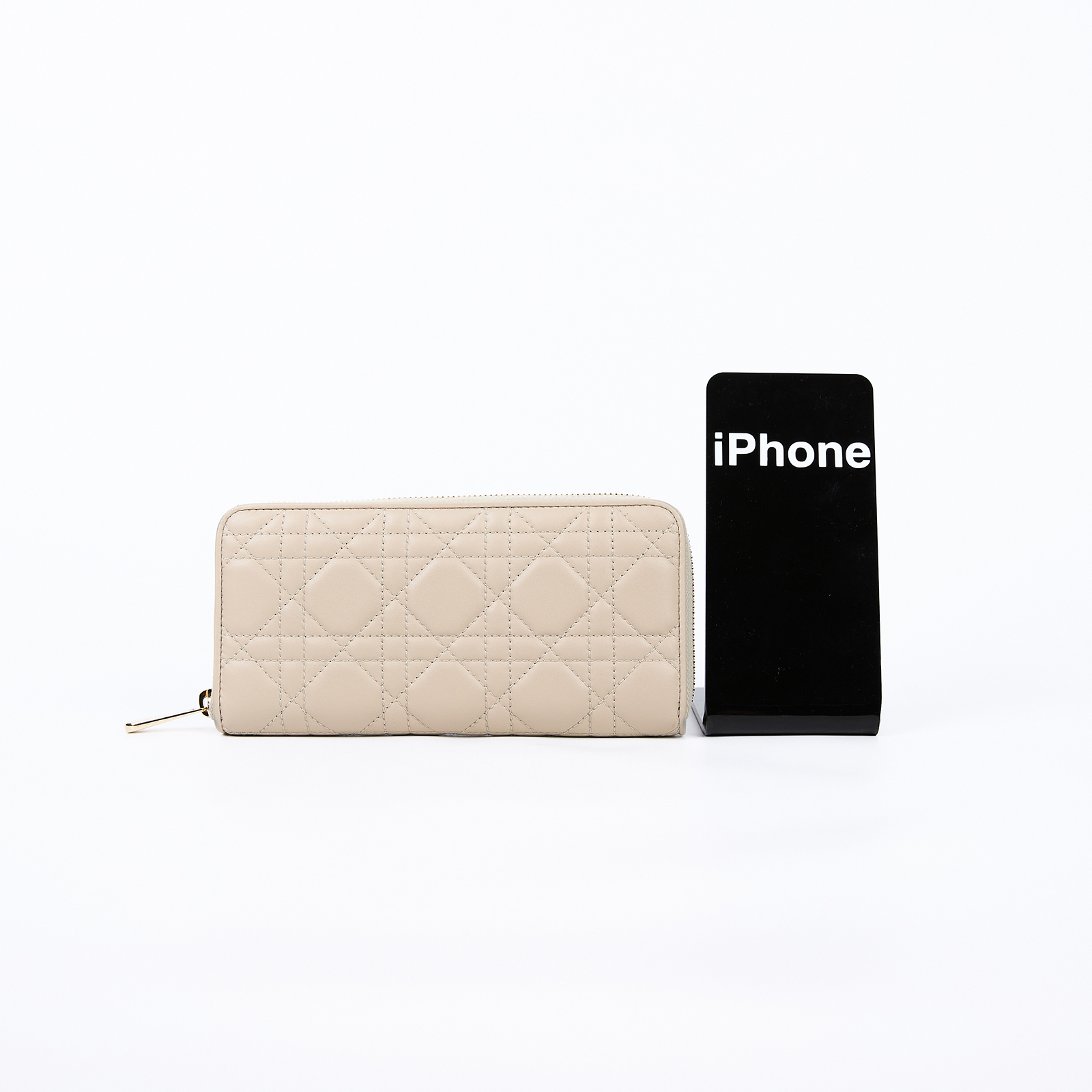 迪奧 CHRISTIAN DIOR Lady Dior Voyageur 錢包 長夾 羊皮 S0007ONMJ  原廠盒子/防塵袋/購買證明/吊飾