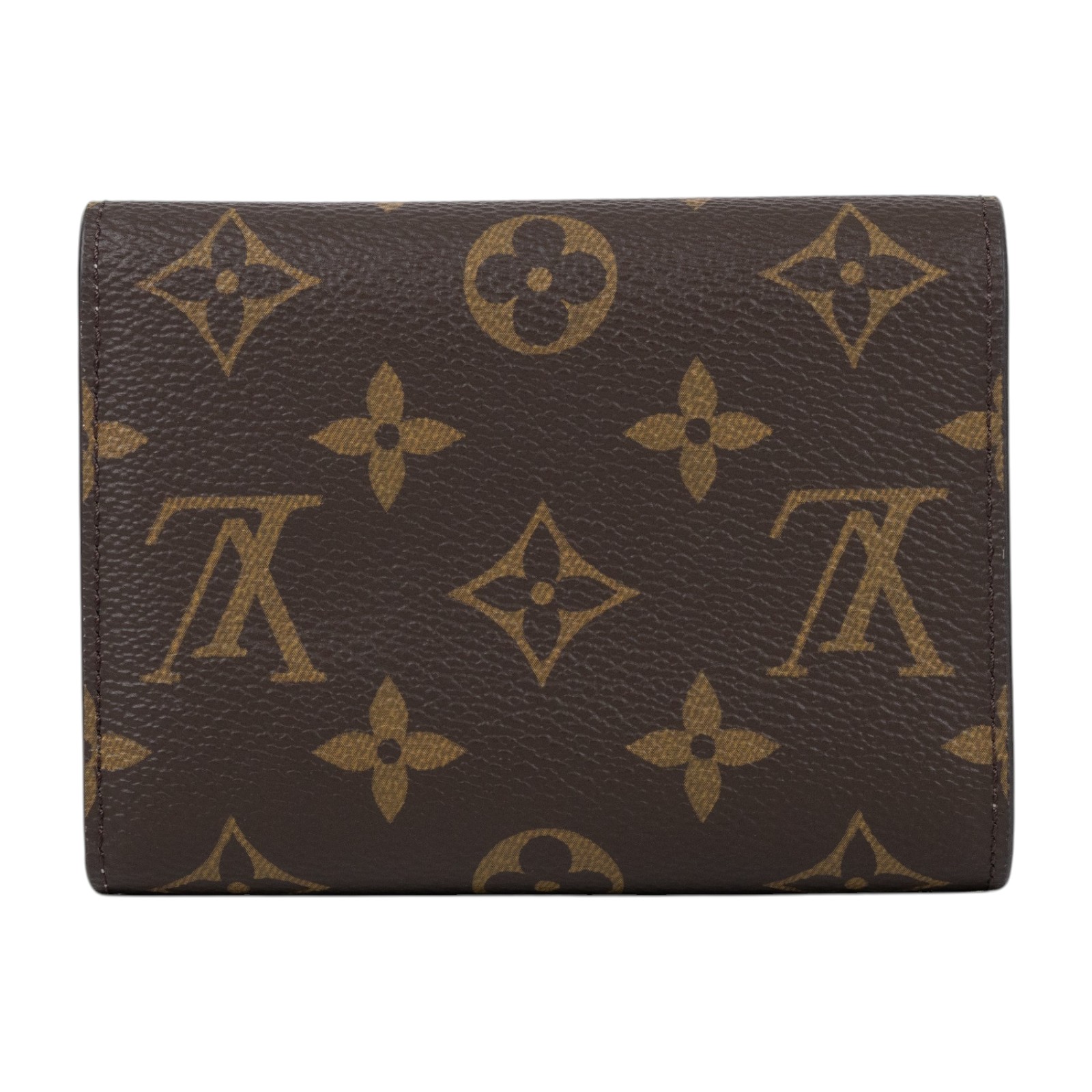 路易威登 LOUIS VUITTON Victorine 錢包 塗層帆布 芭蕾粉色 M62360 晶片款 原花粉VICTORINE三折短夾 原廠盒子/防塵袋