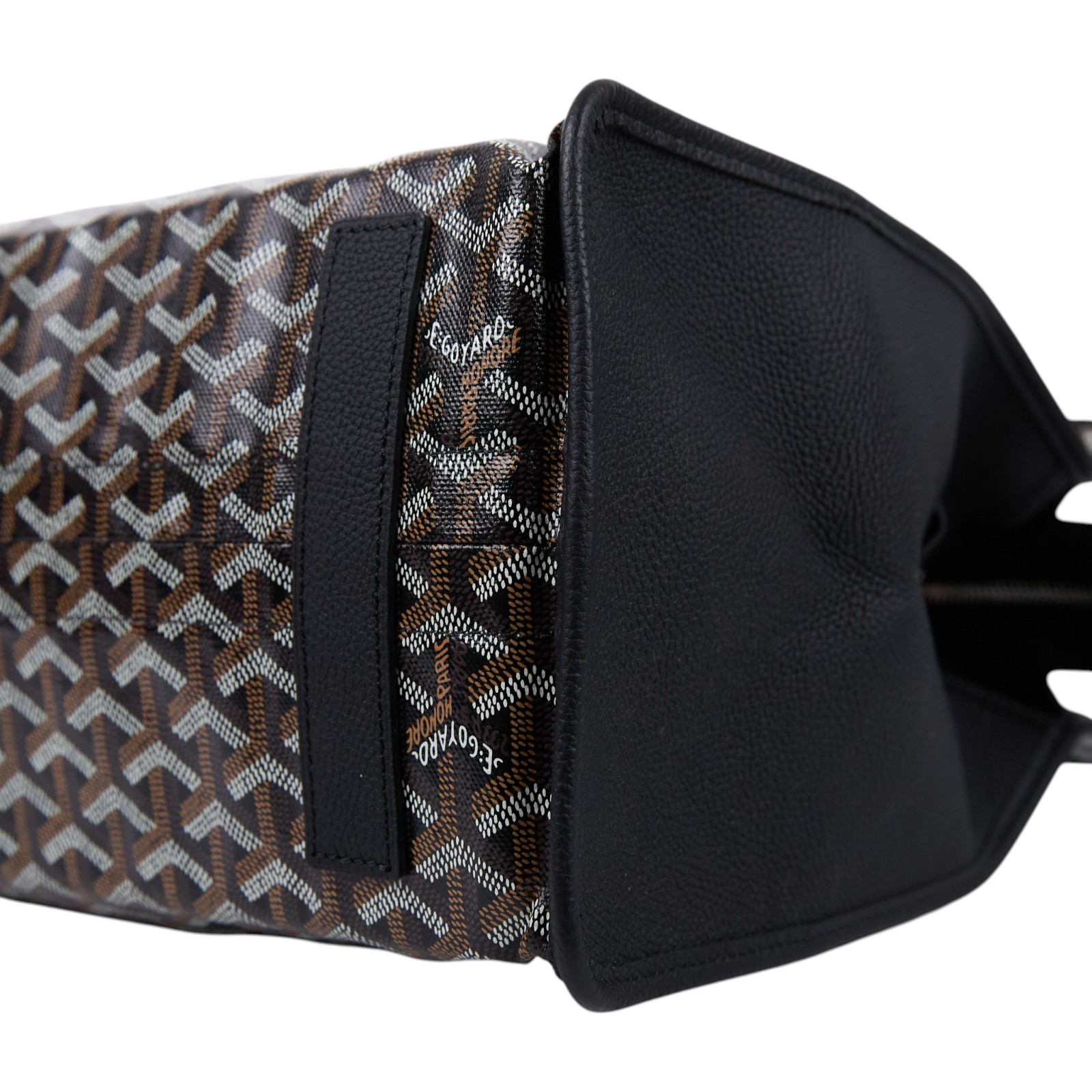 高雅德 GOYARD Sac Hardy PM 手提托特包 HARDY2PMLTY 黑HARDY TOTE PM 防塵袋/內袋/購買證明影本