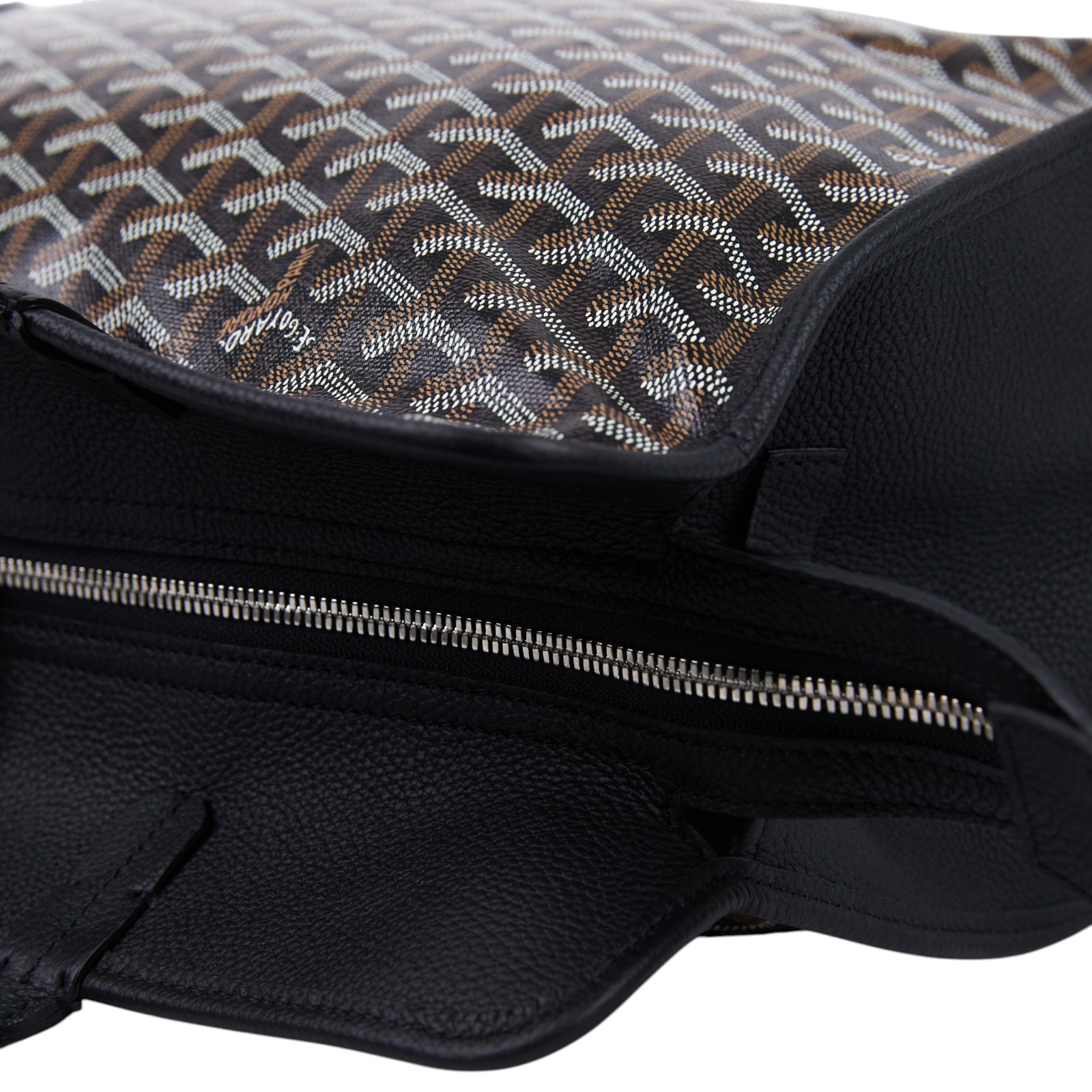 高雅德 GOYARD Sac Hardy PM 手提托特包 HARDY2PMLTY 黑HARDY TOTE PM 防塵袋/內袋/購買證明影本