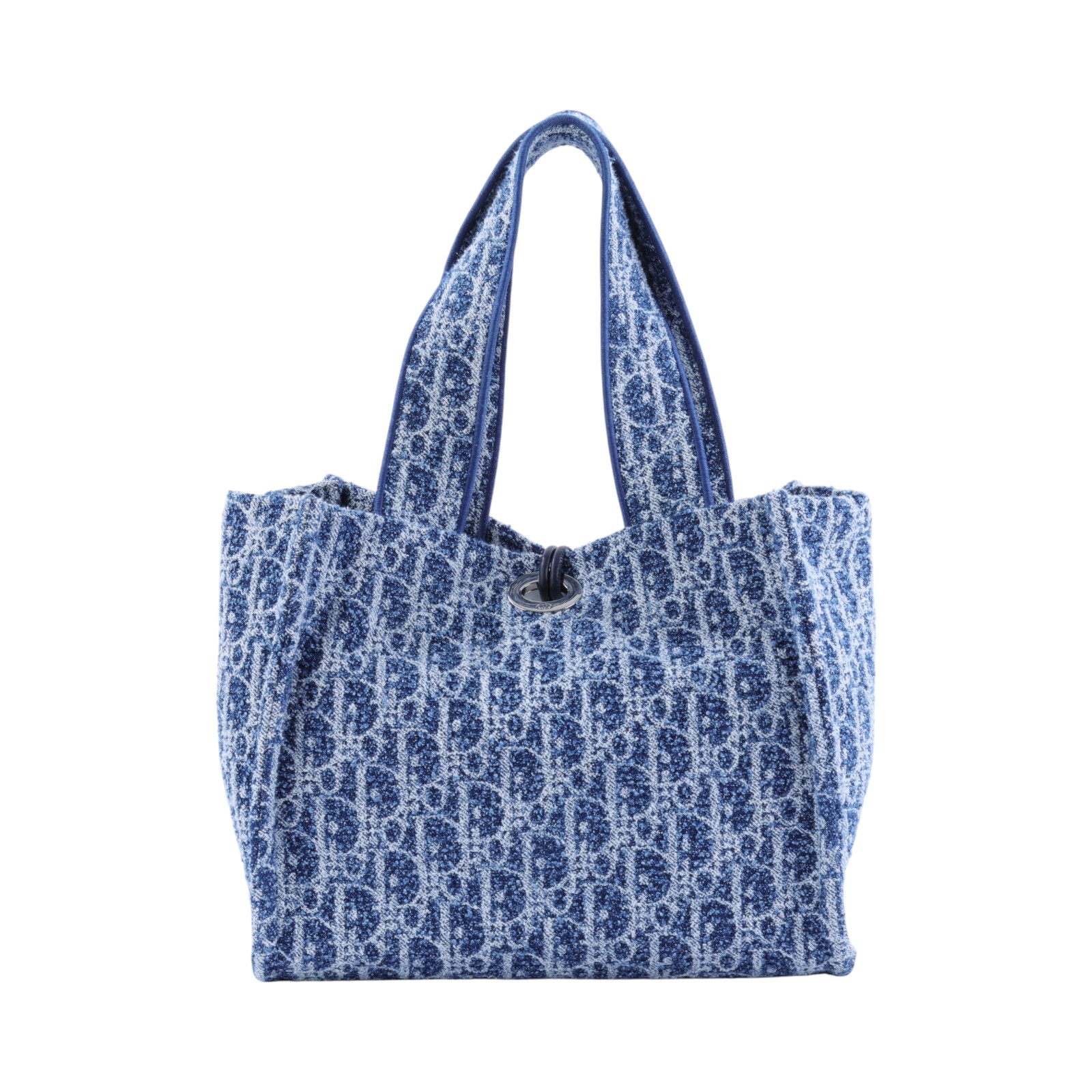 迪奧 CHRISTIAN DIOR iviera  Book Tote 小型 托特包 手提包 肩背包 M1460PDSE  防塵袋