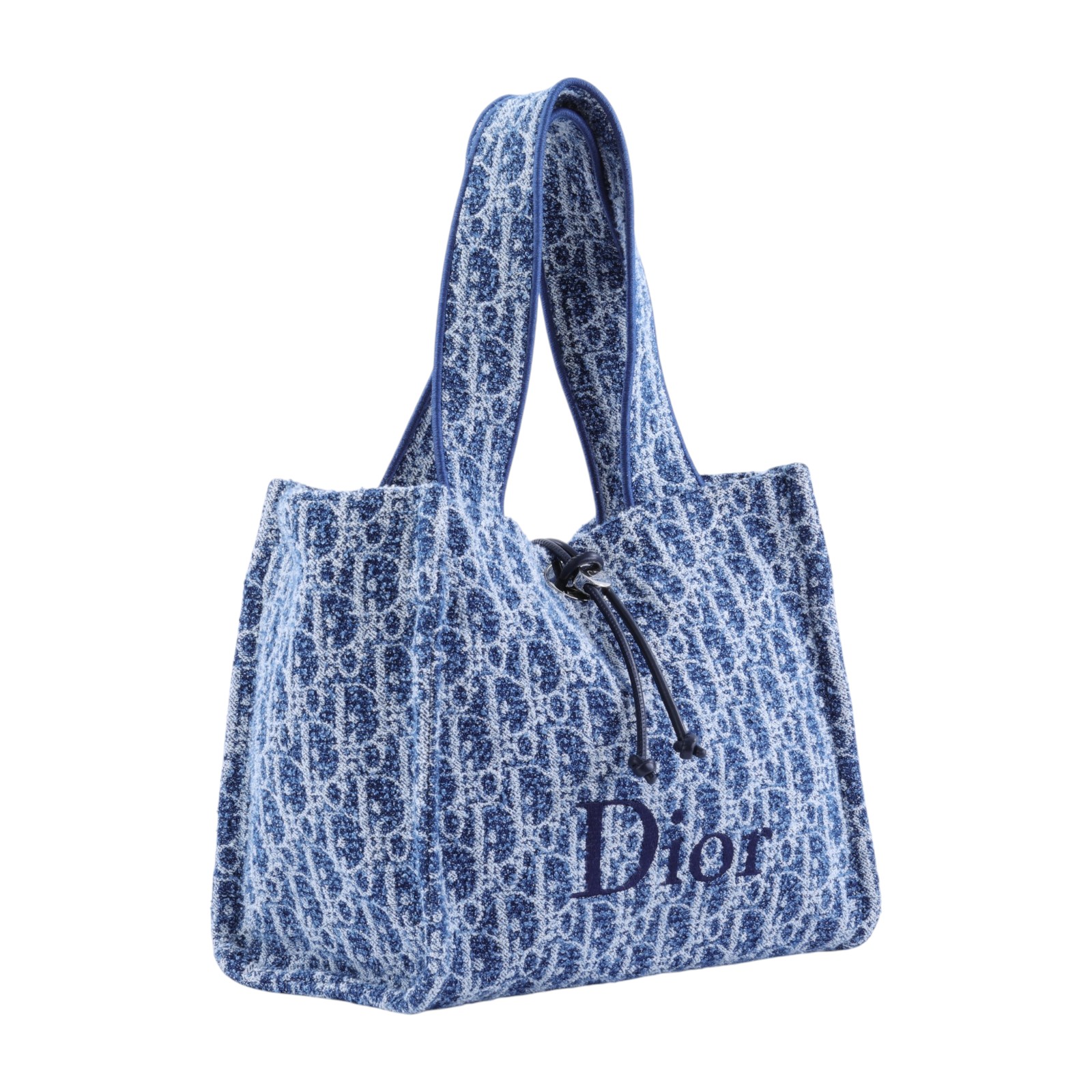 迪奧 CHRISTIAN DIOR iviera  Book Tote 小型 托特包 手提包 肩背包 M1460PDSE  防塵袋