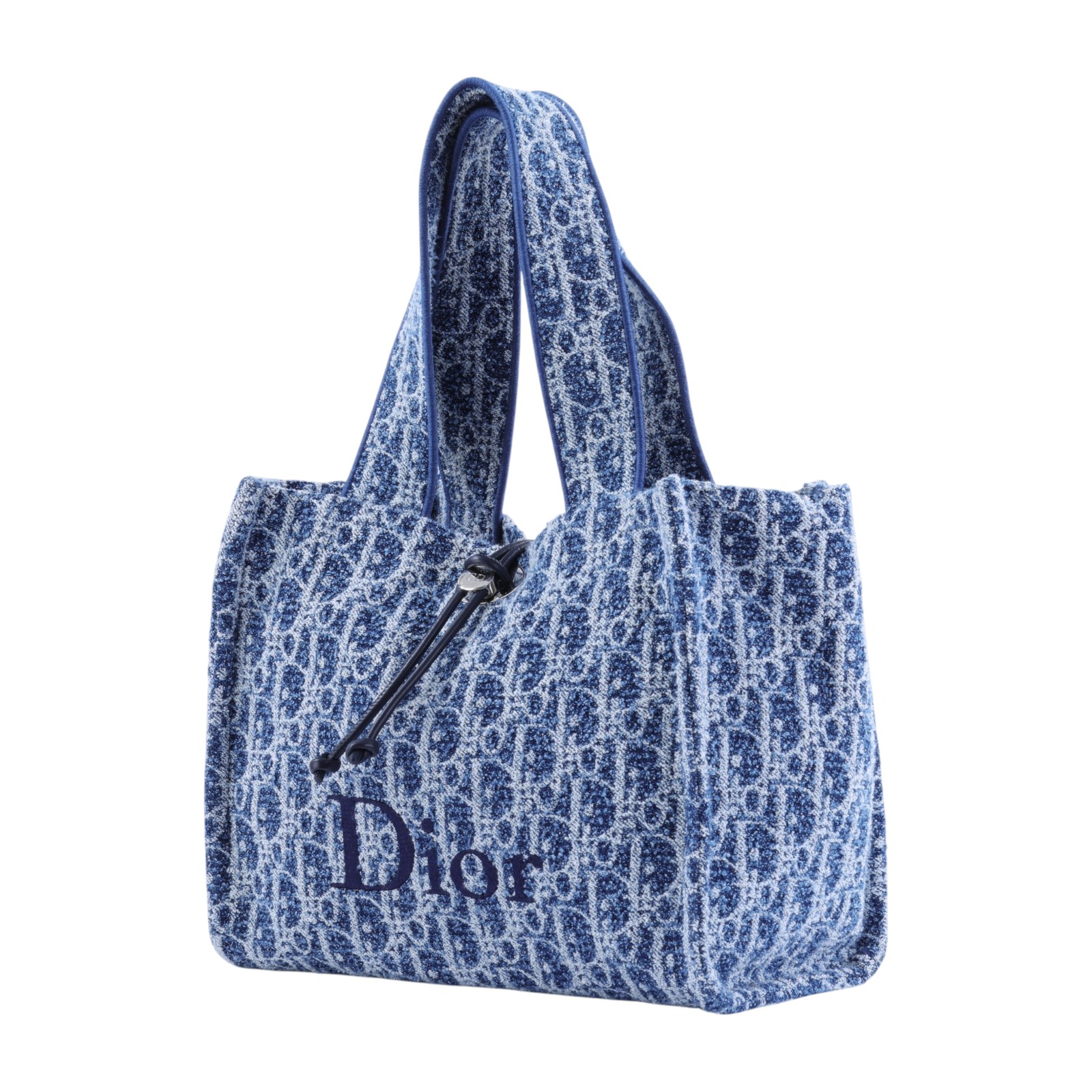 迪奧 CHRISTIAN DIOR iviera  Book Tote 小型 托特包 手提包 肩背包 M1460PDSE  防塵袋