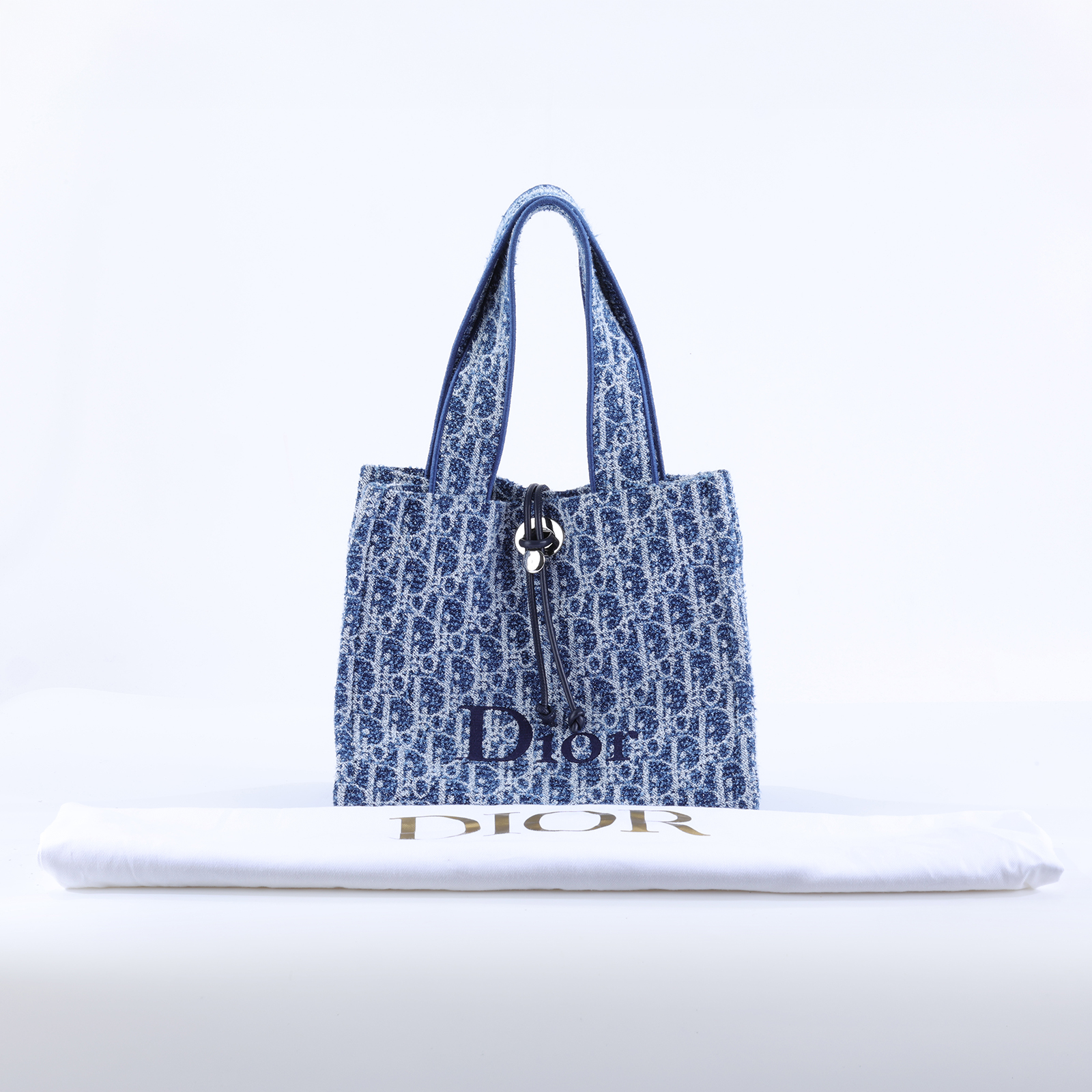 迪奧 CHRISTIAN DIOR iviera  Book Tote 小型 托特包 手提包 肩背包 M1460PDSE  防塵袋