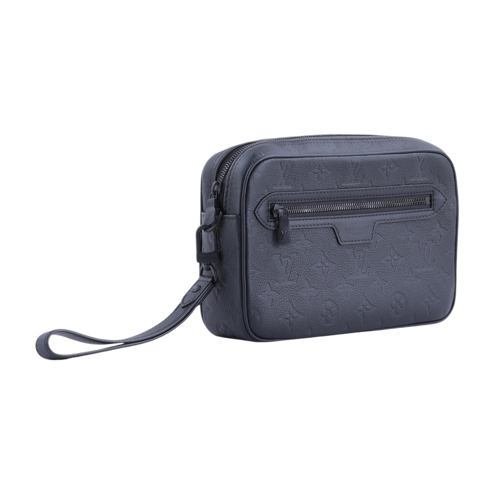 路易威登 LOUIS VUITTON Pochette Kasai 收納包 手拿包 M14910 晶片款  原廠盒子/防塵袋/購買證明/可拆式腕帶