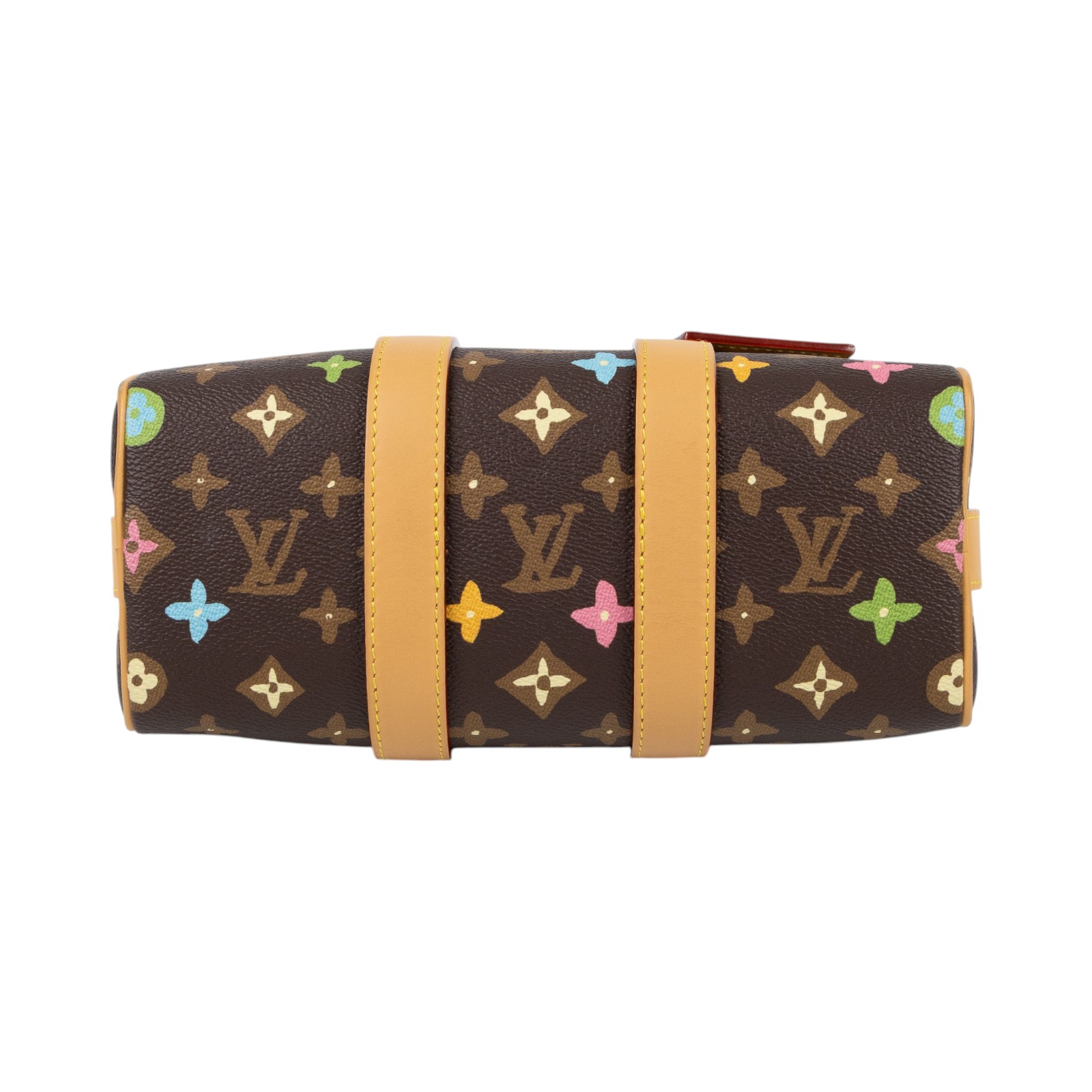 路易威登 LOUIS VUITTON Keepall Bandoulière 25 波士頓包 肩背包 斜背包 M24849 晶片款  背帶/吊牌