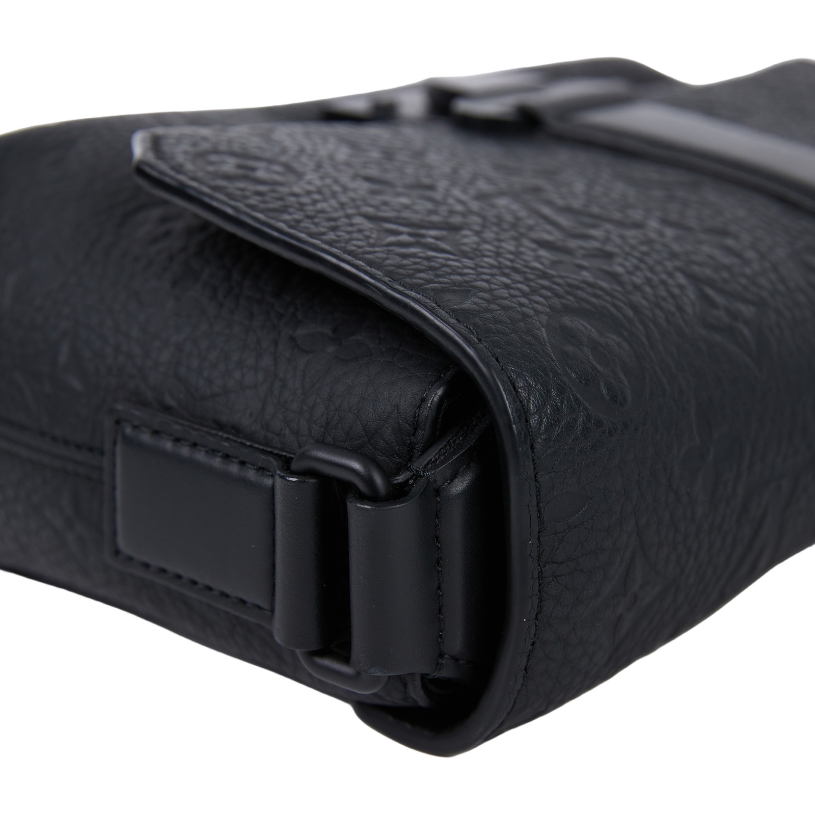 路易威登 LOUIS VUITTON S-Cape 郵差包 斜背包 肩背包 M23741 晶片款 黑原花壓紋S-Cape 原廠盒子/防塵袋/購買證明