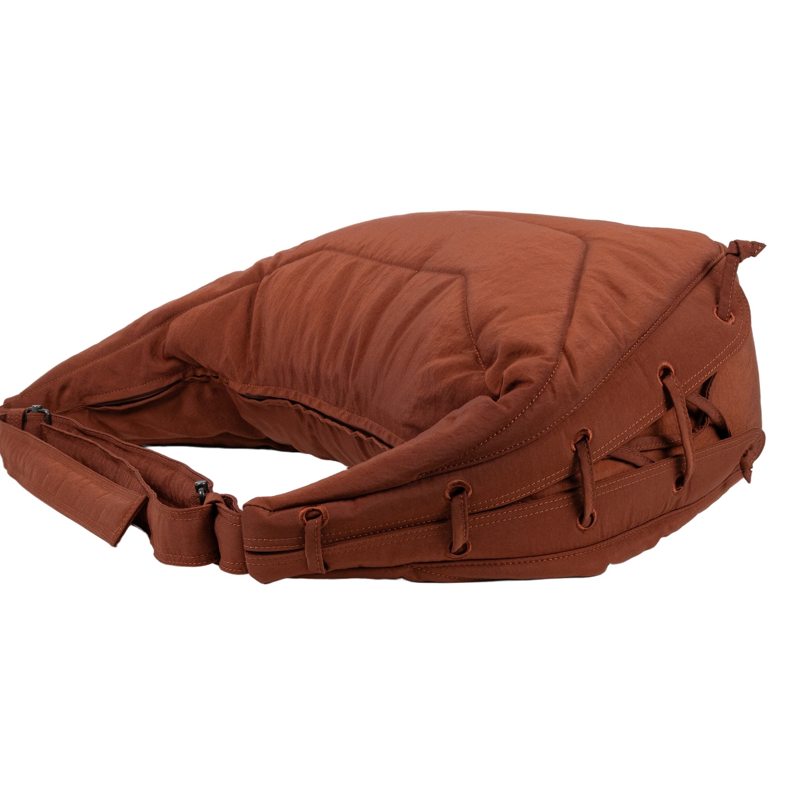 勒梅爾 LEMAIRE Soft Game 大型 肩背包 斜背包 牛角包 BG0105 LF845 橘色Large Soft Game 防塵袋