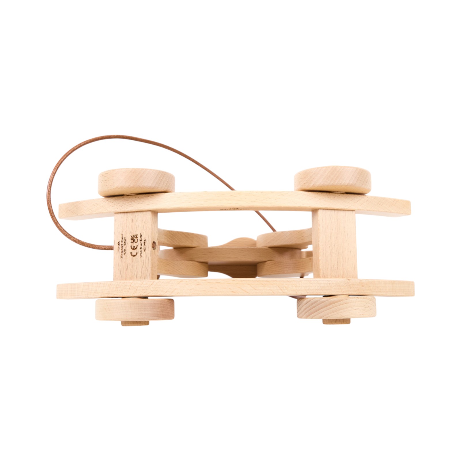 愛馬仕 Hermes Spirit pull-along horse 實心櫸木拉環小馬 原木色 H400157Mv01 H400157M 01  無附屬品