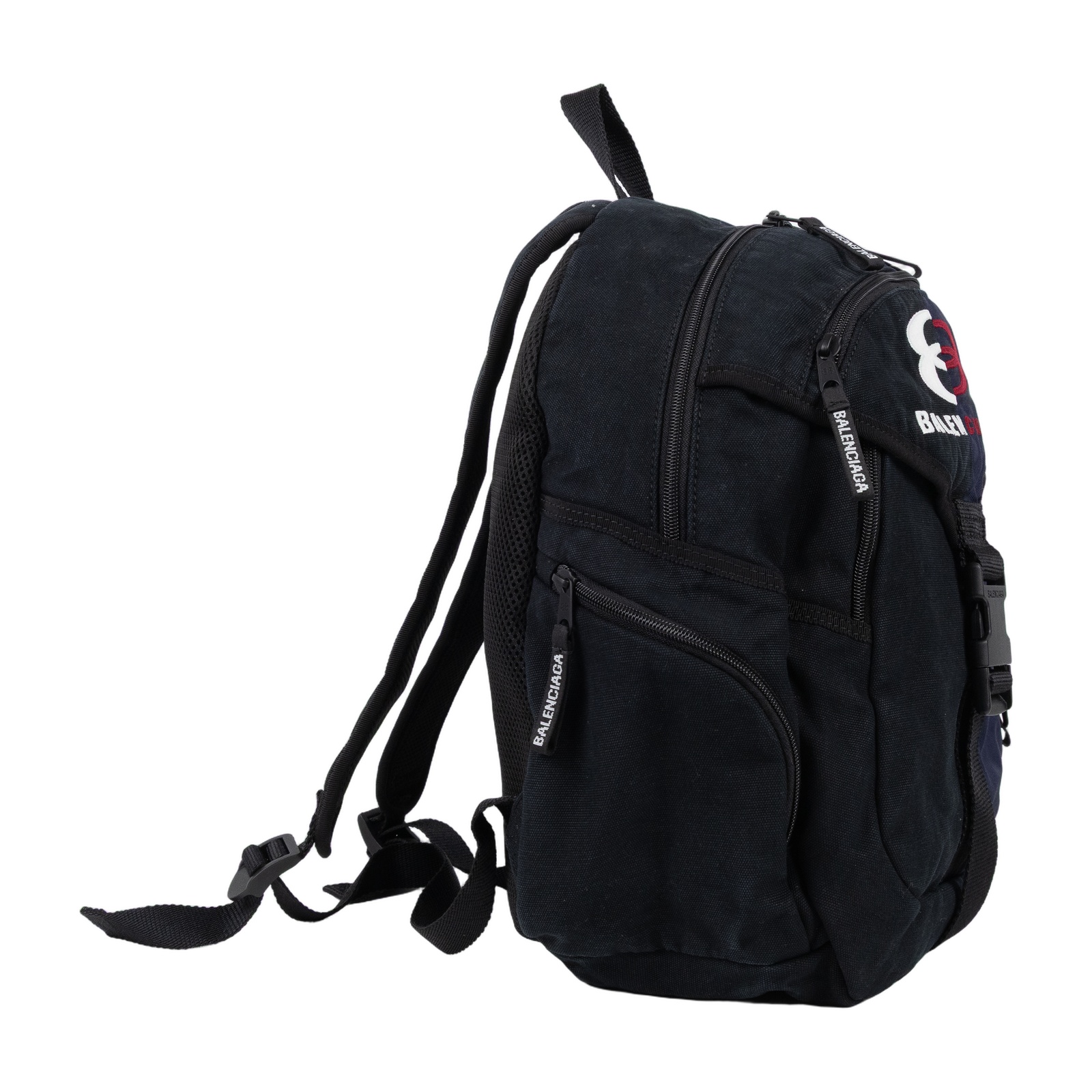 巴黎世家 BALENCIAGA 後背包 雙肩包 7921212ABZJ 黑藍Unity後背包 無附屬品