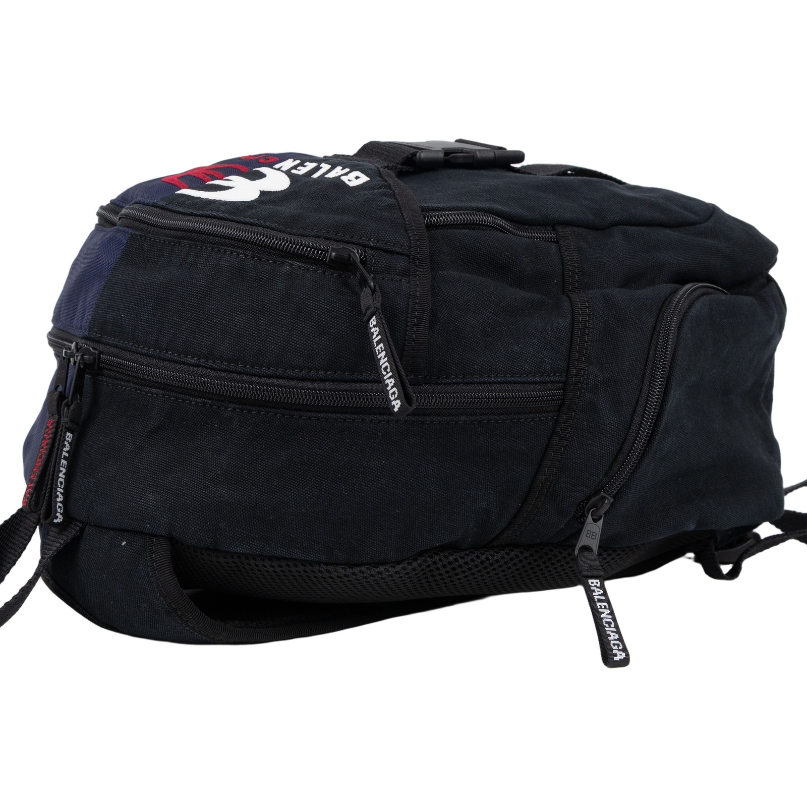 巴黎世家 BALENCIAGA 後背包 雙肩包 7921212ABZJ 黑藍Unity後背包 無附屬品