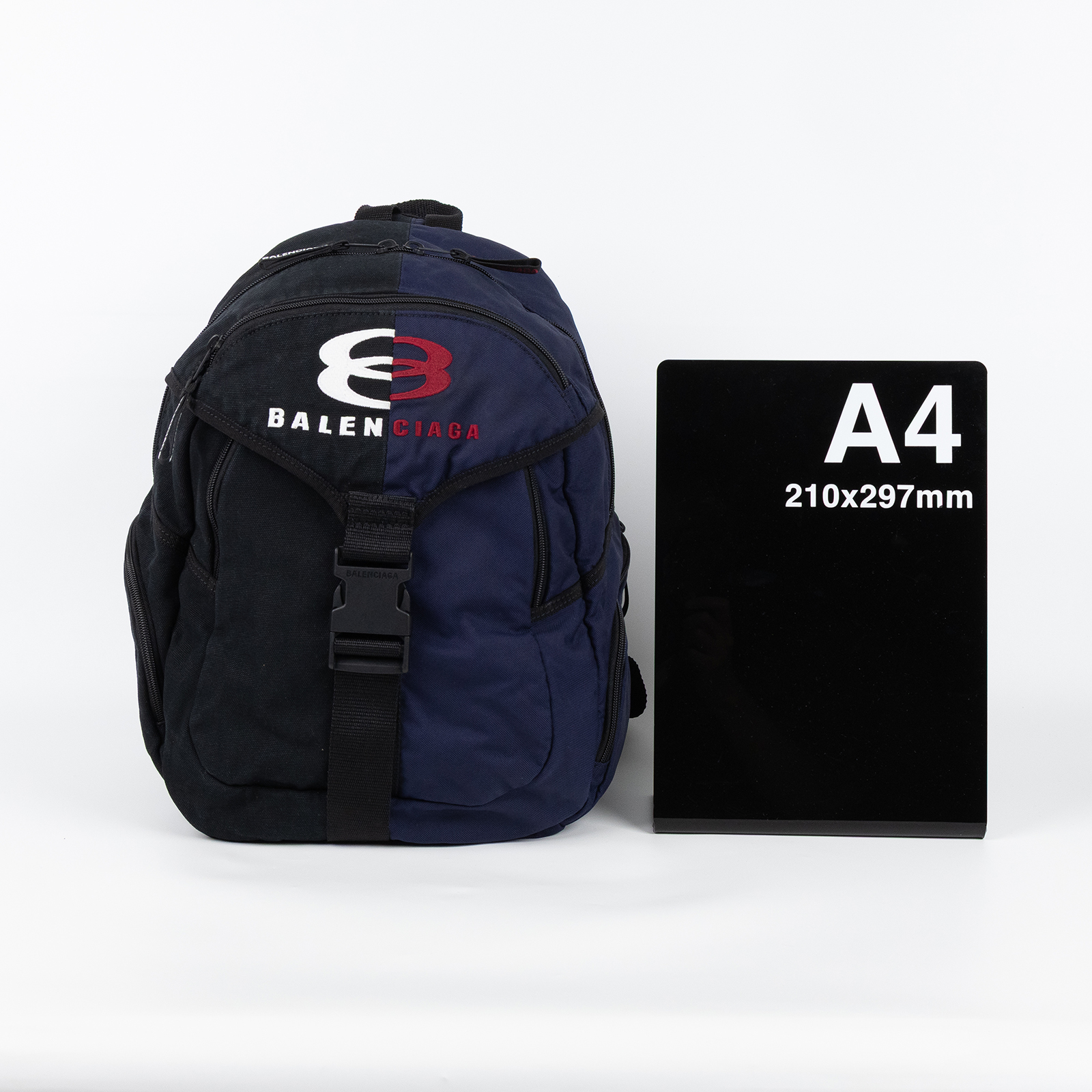 巴黎世家 BALENCIAGA 後背包 雙肩包 7921212ABZJ 黑藍Unity後背包 無附屬品