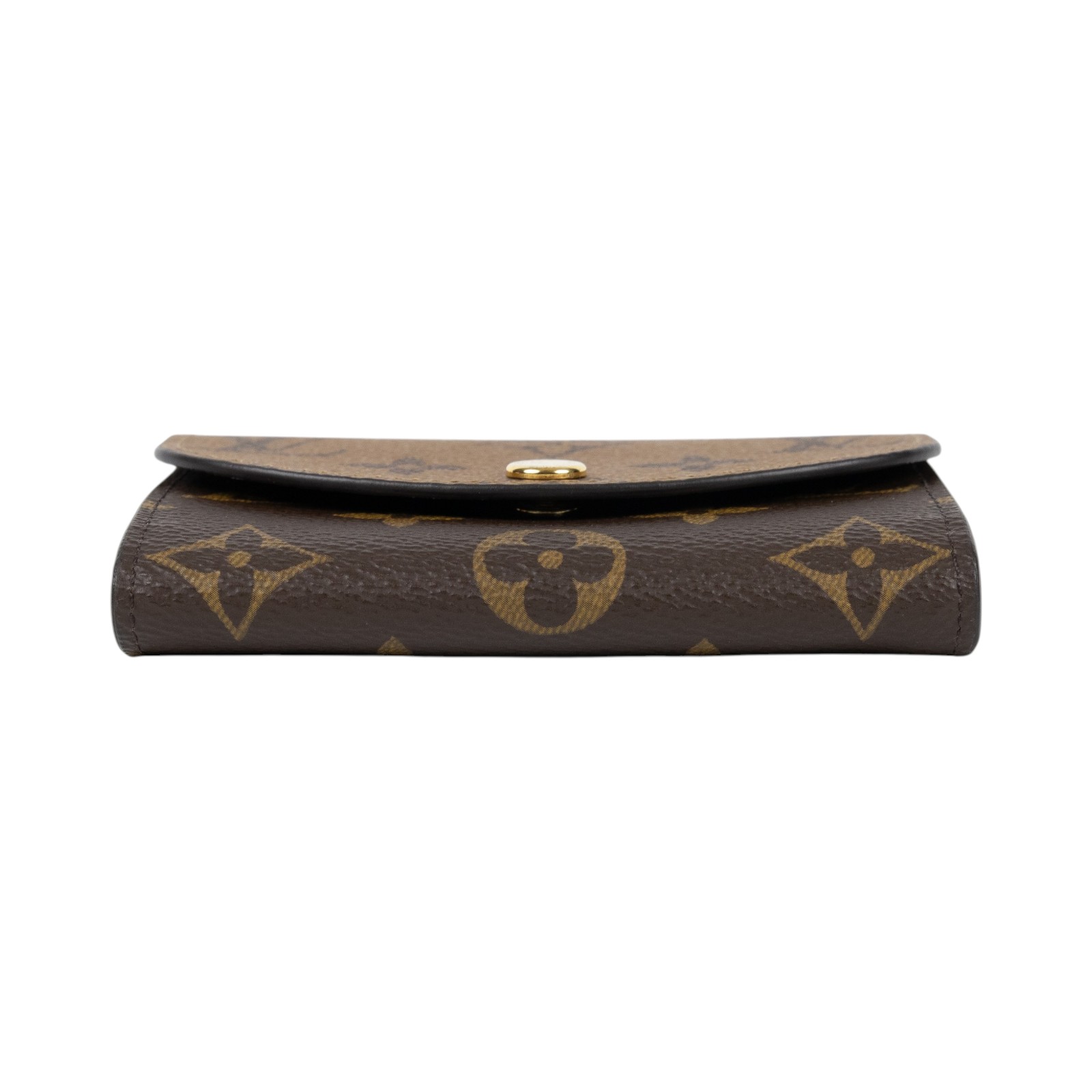 路易威登 LOUIS VUITTON Rosalie 零錢包 M82333 晶片款 原花雙色卡夾 無附屬品