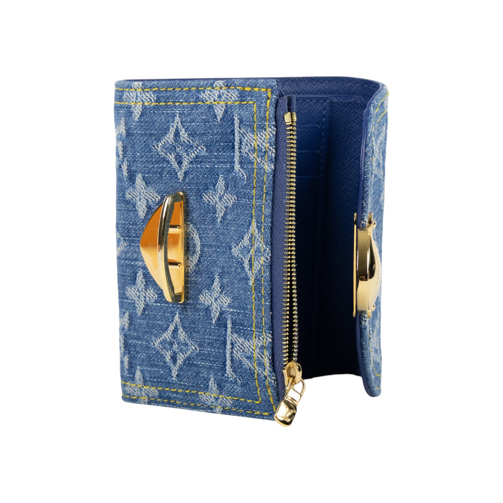 路易威登 LOUIS VUITTON Victorine 牛仔 錢包 M82959 晶片款  原廠盒子/防塵袋/購買證明