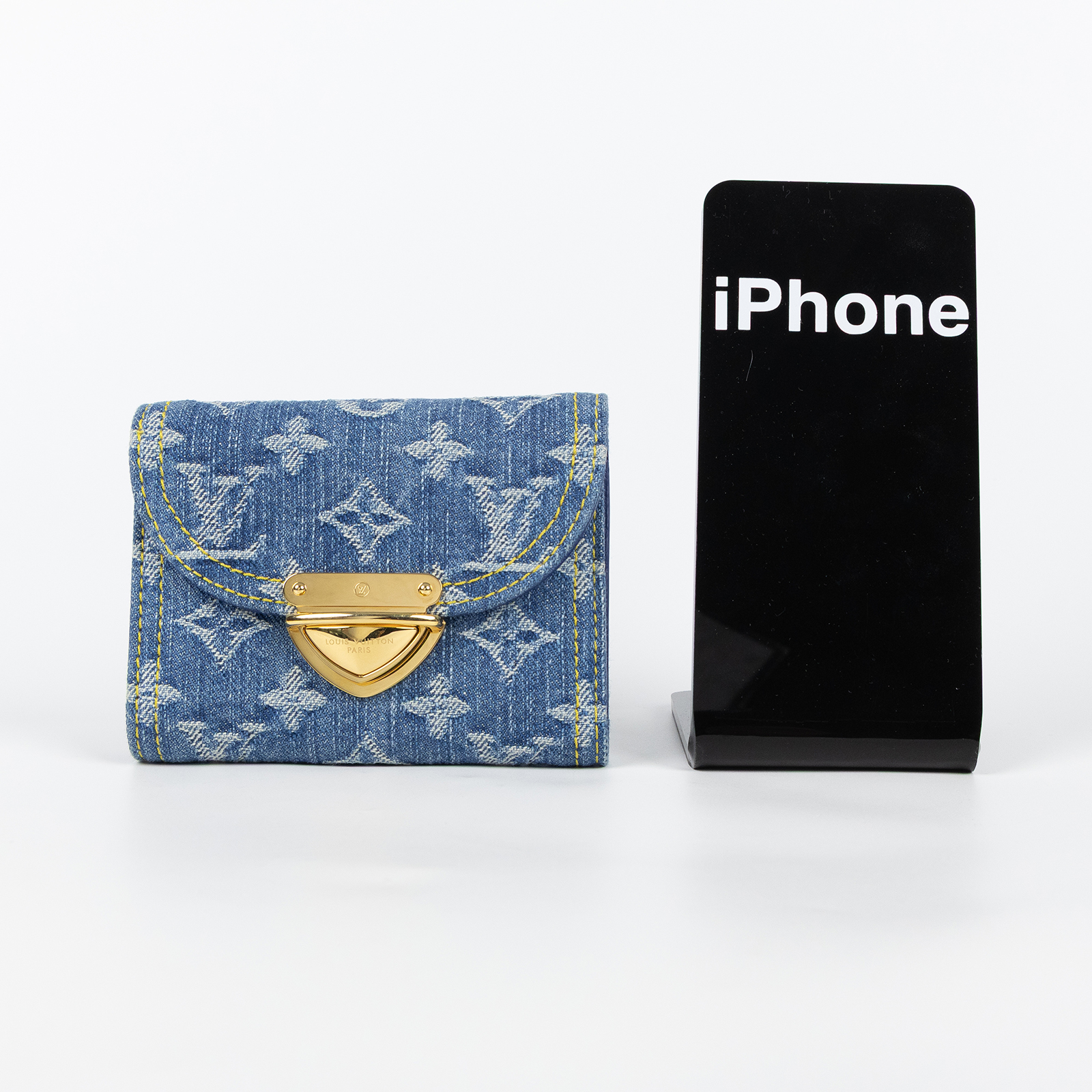 路易威登 LOUIS VUITTON Victorine 牛仔 錢包 M82959 晶片款  原廠盒子/防塵袋/購買證明