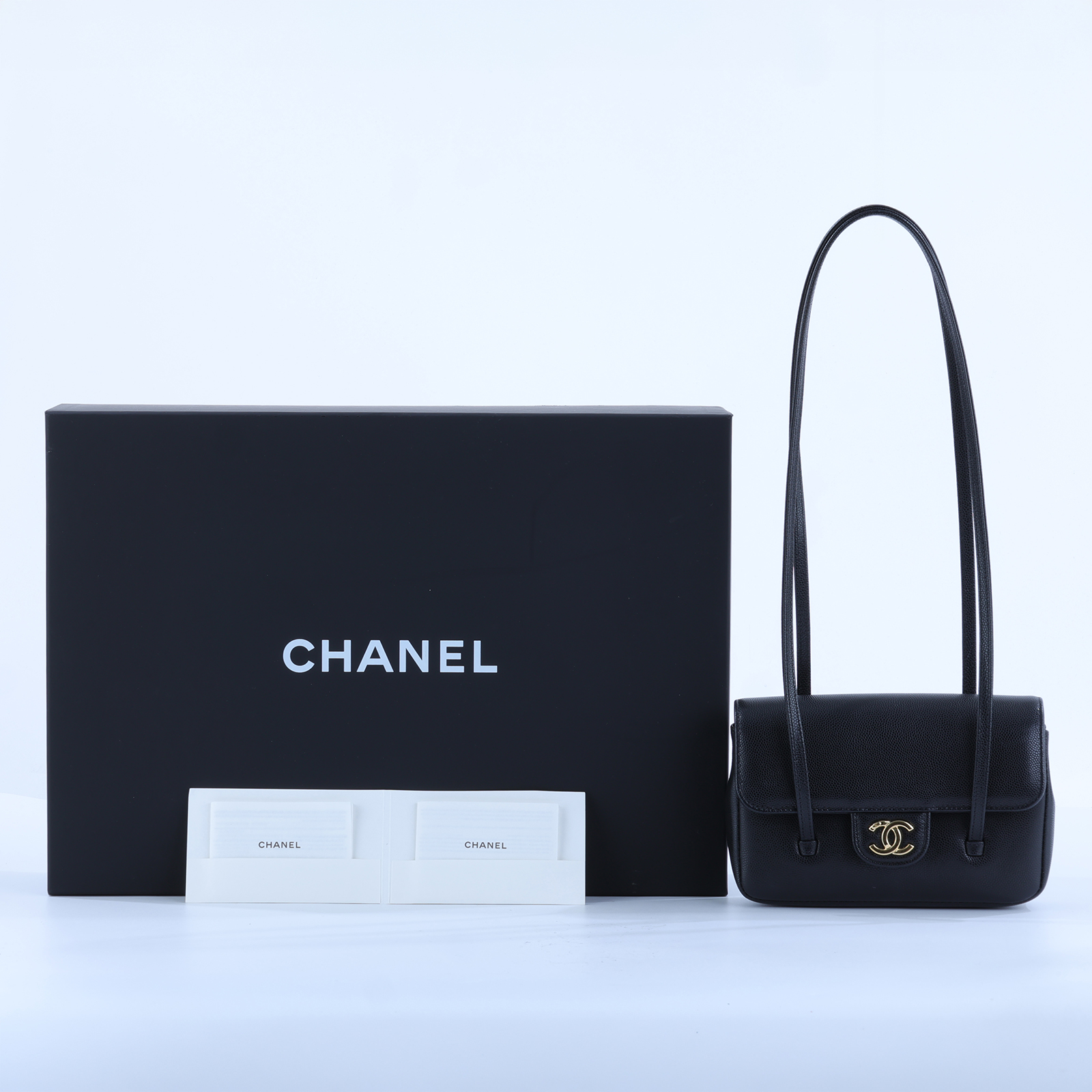 香奈兒 CHANEL preppy coco mini CF 口蓋包 晚宴包 肩背包 手拿包 AP5068 晶片款 黑preppy coco mini 原廠盒子