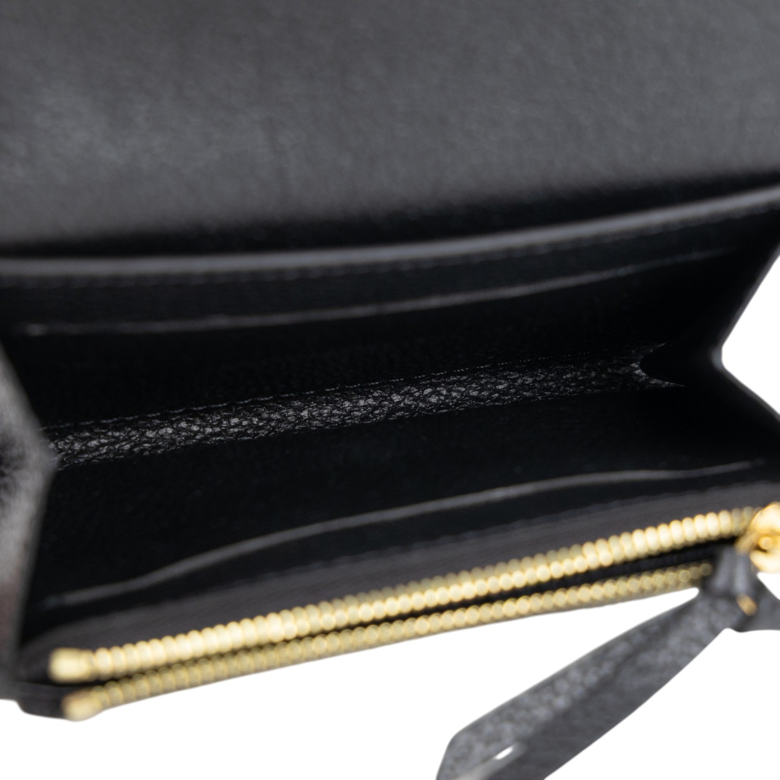 路易威登 LOUIS VUITTON Rosalie 零錢包 黑色 M81455 晶片款 黑原花壓紋Rosalie零錢包 原廠盒子/防塵袋
