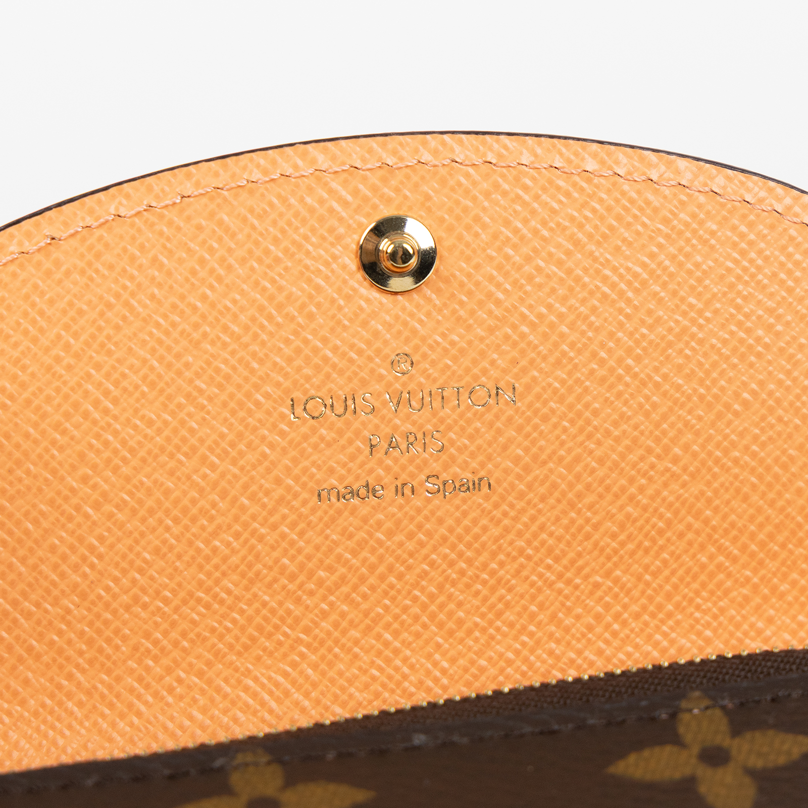 路易威登 LOUIS VUITTON Rosari 卡夾 零錢包 短夾 M83581 晶片款 杏桃Rosari卡夾 防塵袋/原廠盒子