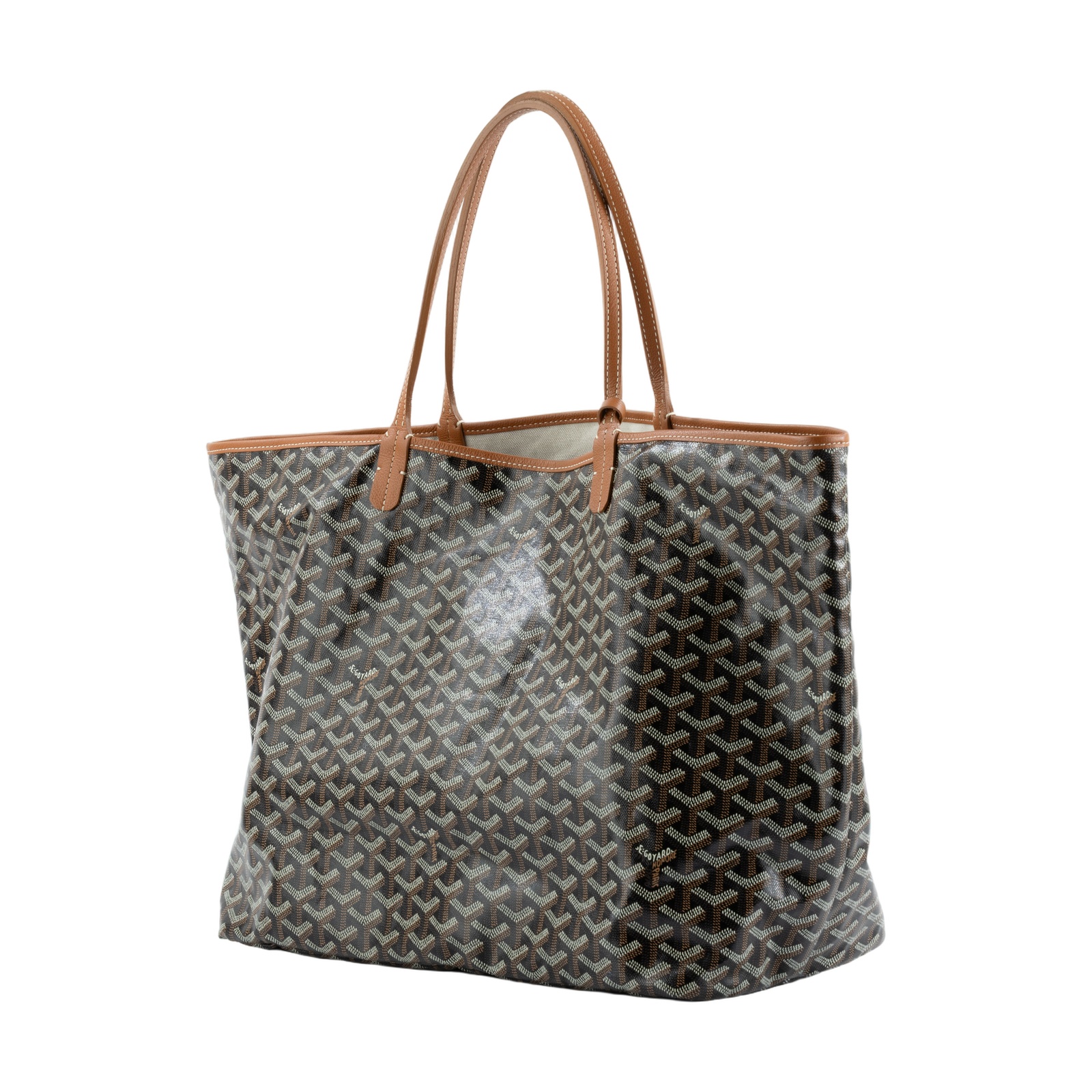 高雅德 GOYARD Saint Louis GM Bag 托特包 STLOUIGMLTY 焦糖黑Saint louis tote GM 內袋
