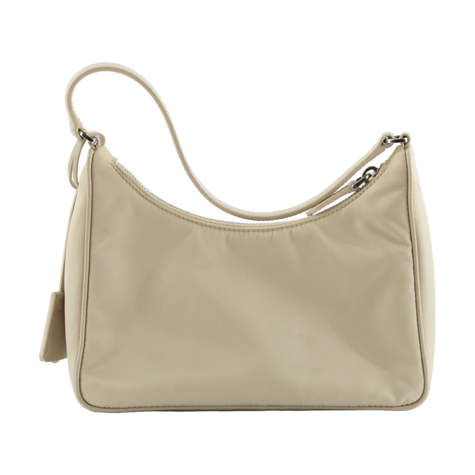 普拉達 PRADA Prada Re-Edition 環保尼龍 迷你袋 1NE204 奶茶RE-EDITION 2005腋下包 無附屬品