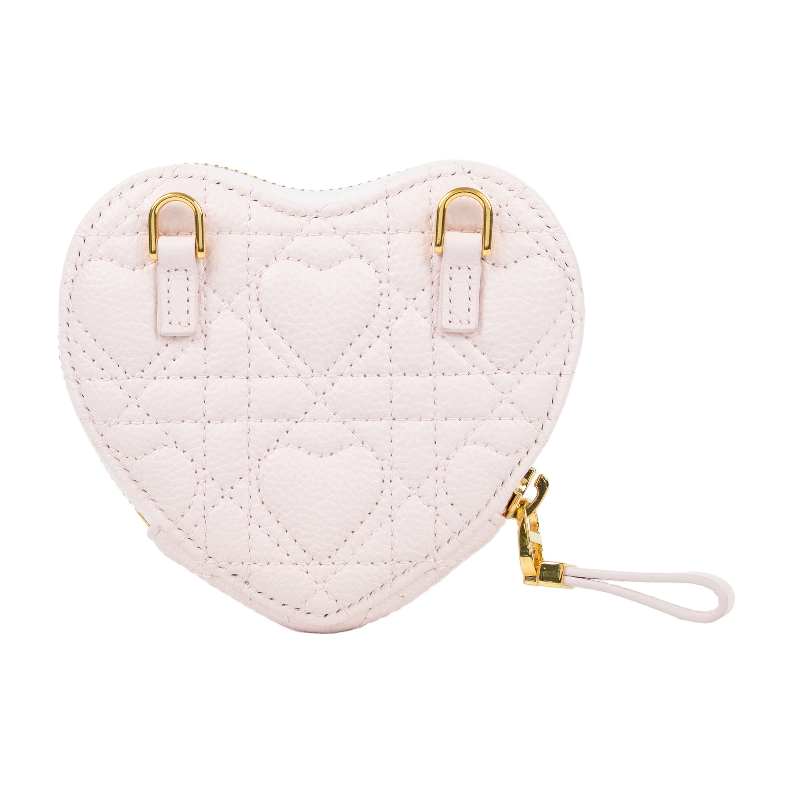迪奧 CHRISTIAN DIOR Caro 中型 肩背 心形小袋 鏈帶 小牛皮 S5097UNID  原廠盒子/防塵袋/背帶