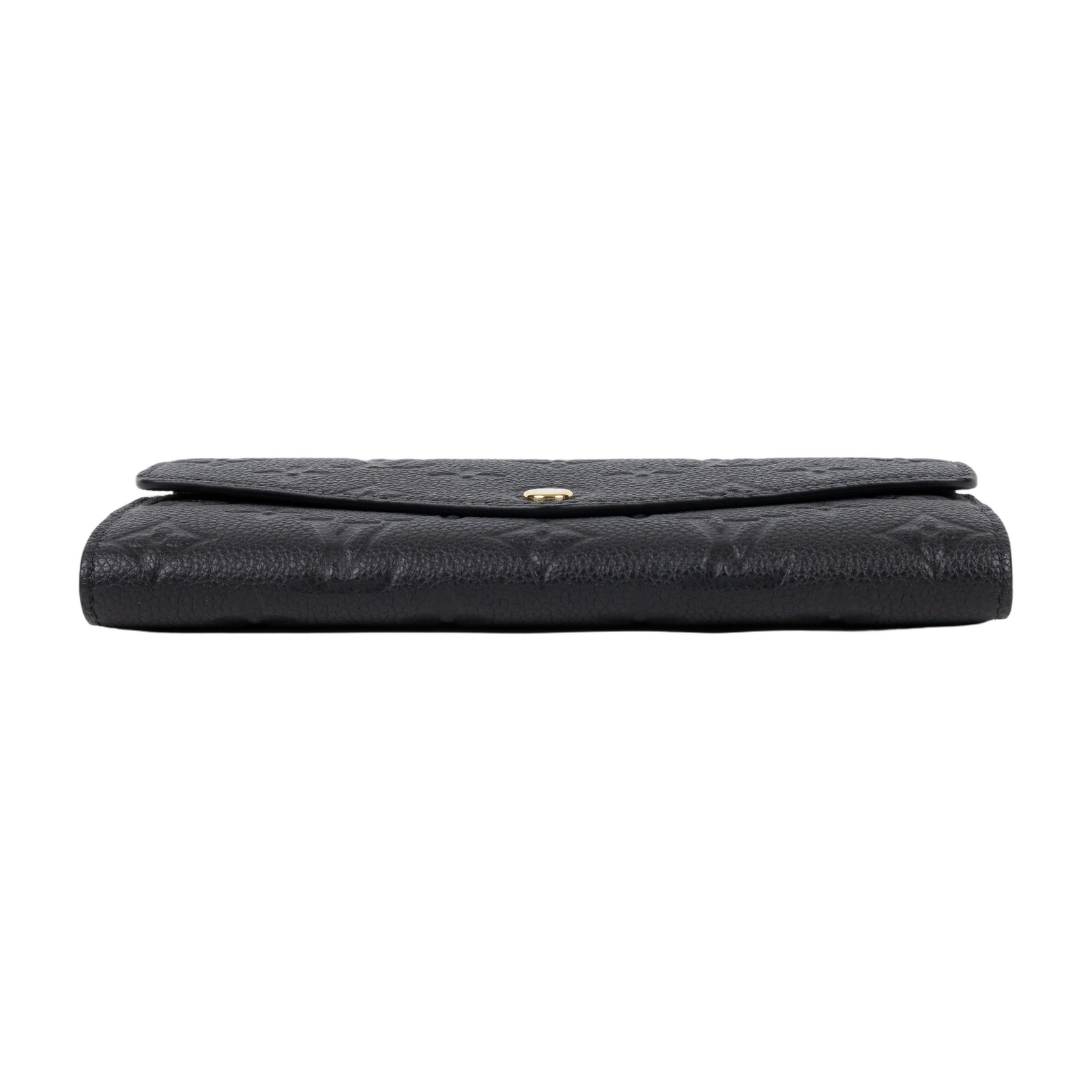 路易威登 LOUIS VUITTON Sarah 錢包 壓花牛皮 黑色 M82257 晶片款 黑Sarah 錢包 原廠盒子/防塵袋
